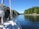 A view of a body of water from a boat