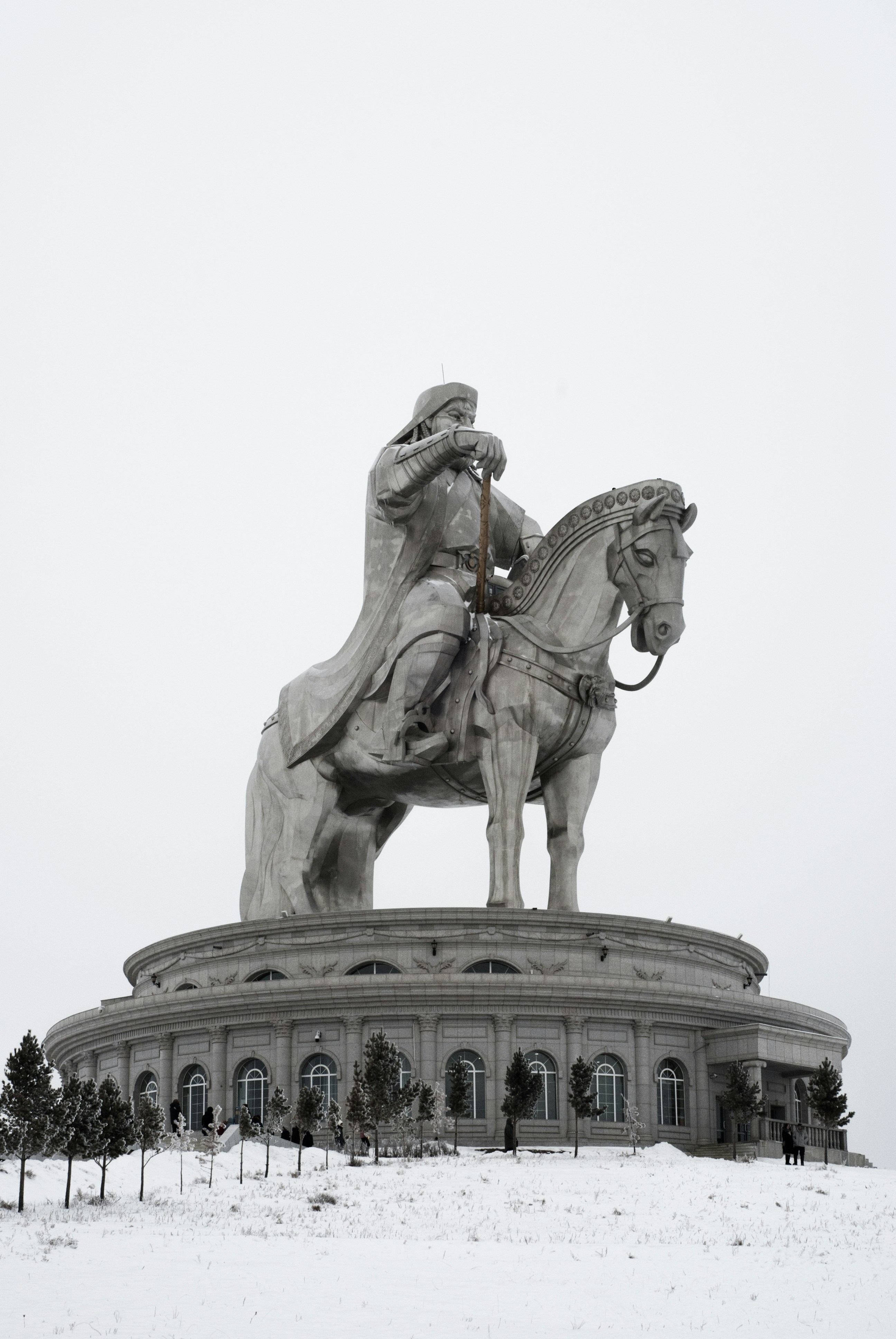 Statue of Genghis Khan in Tsonzhin-Boldog