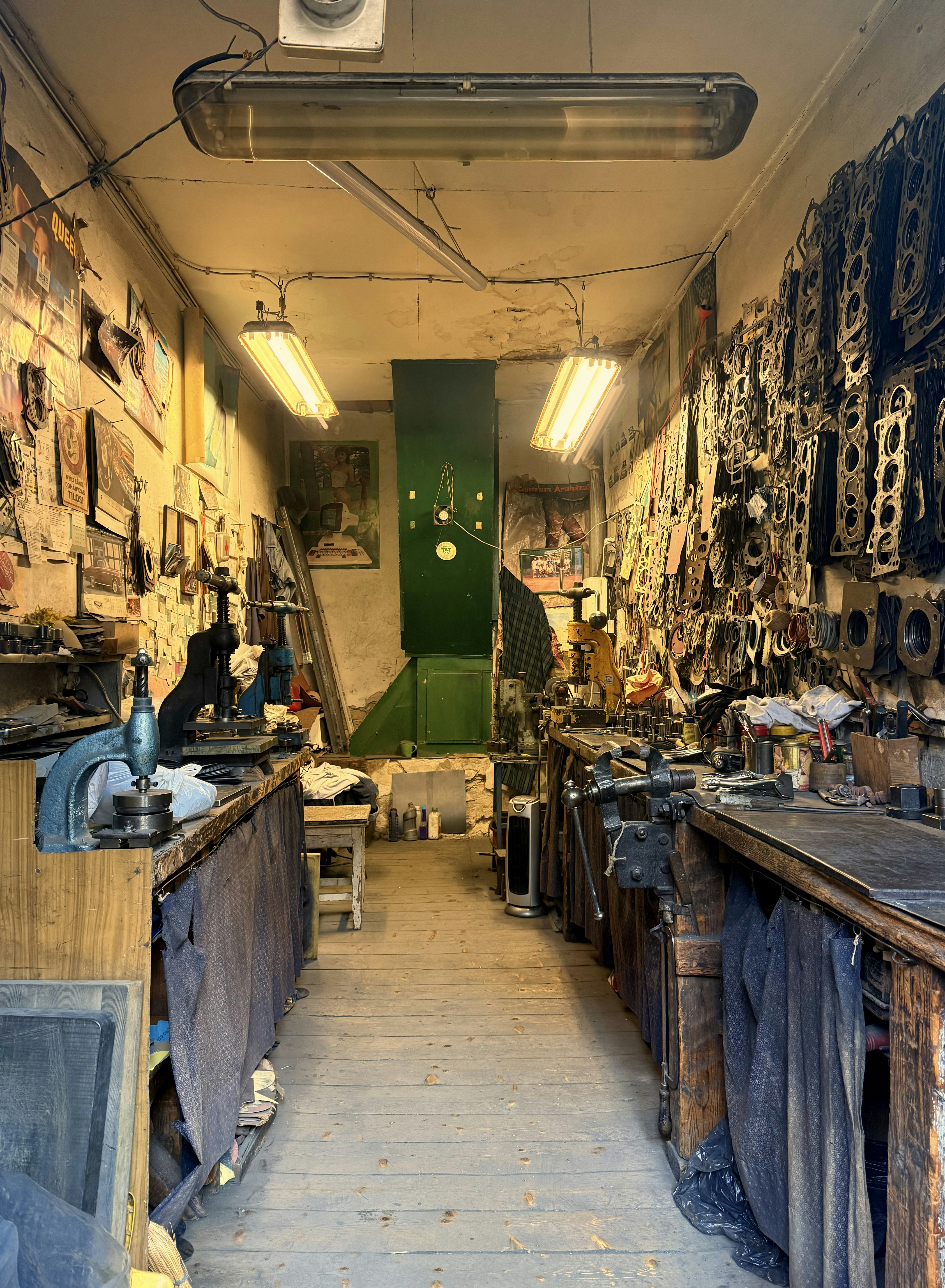 rustic leather workshop, wallpaper, Leathercraft on a Budget: Starting a Nursery 4