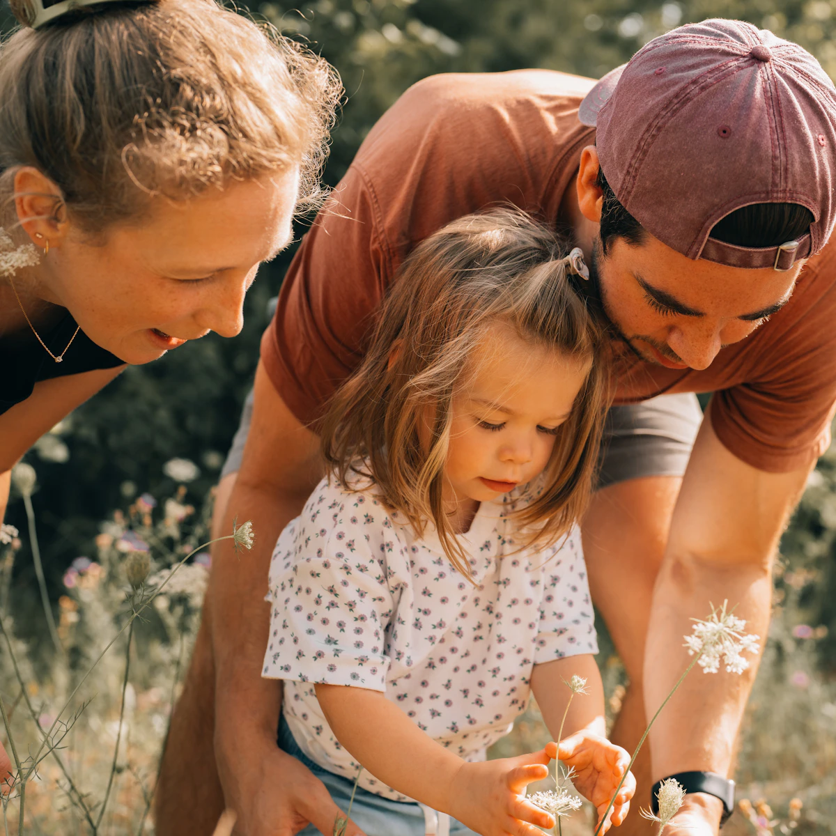 Family spending time together