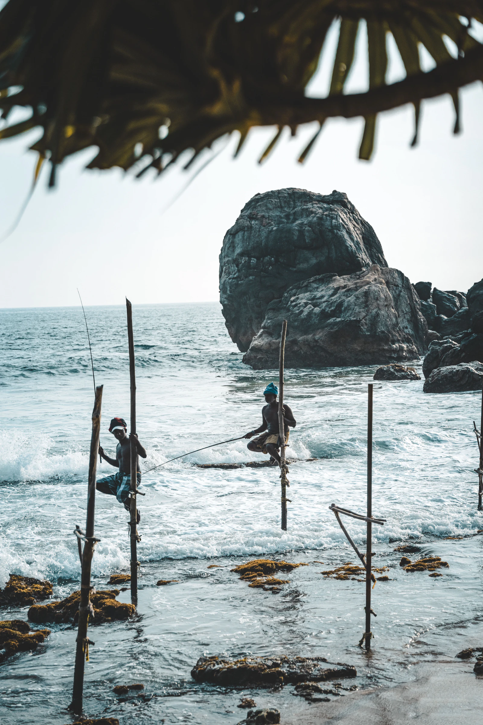 Stilt fishermen, Ahangama