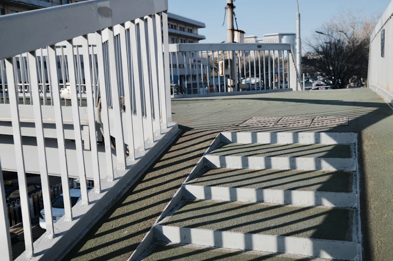 Anti Slip Tape in Pawtucket — Outdoor stairs leading up to a building