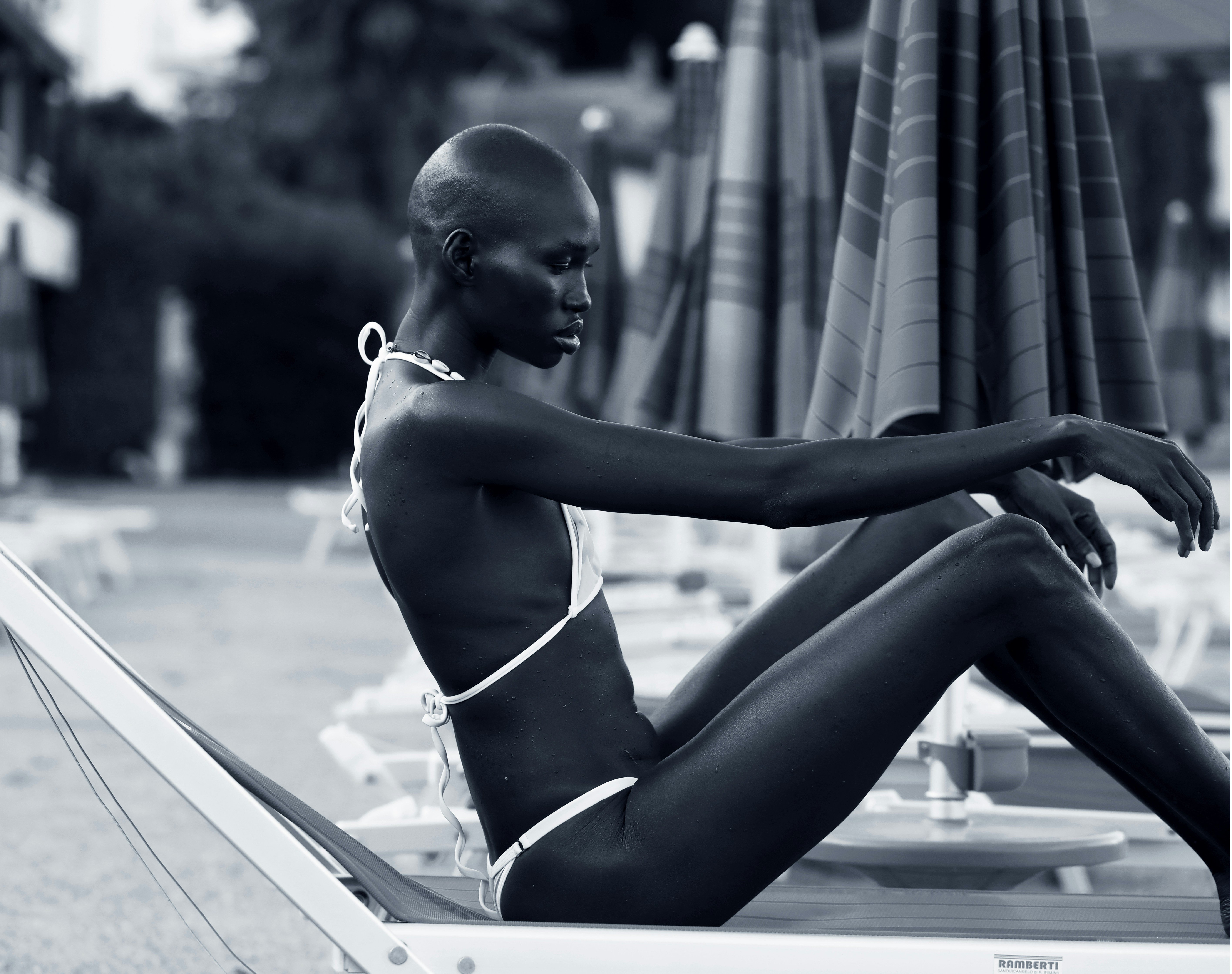 Model sudanese Fendi Balman