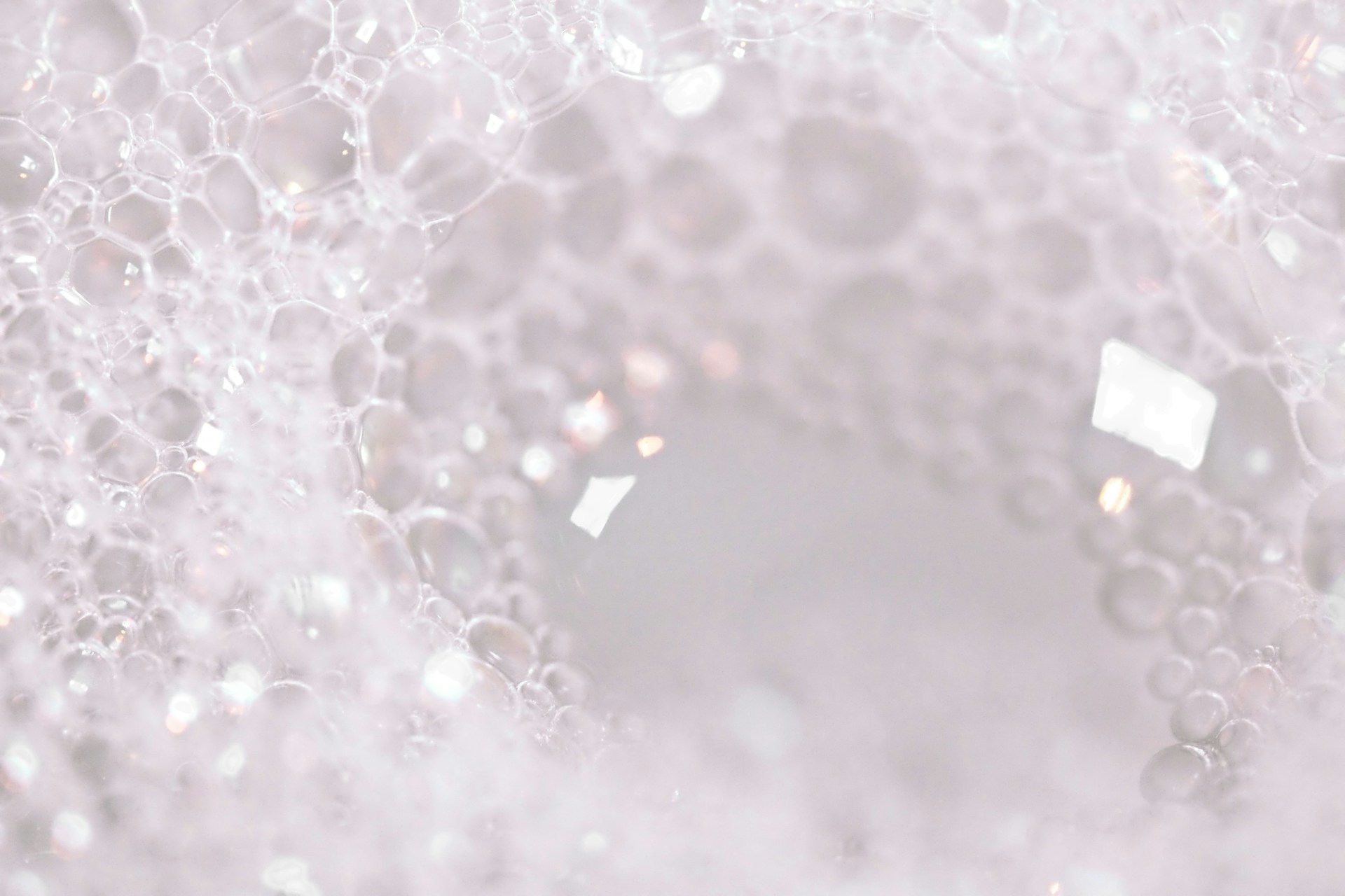 A blurry photo of bubbles of water