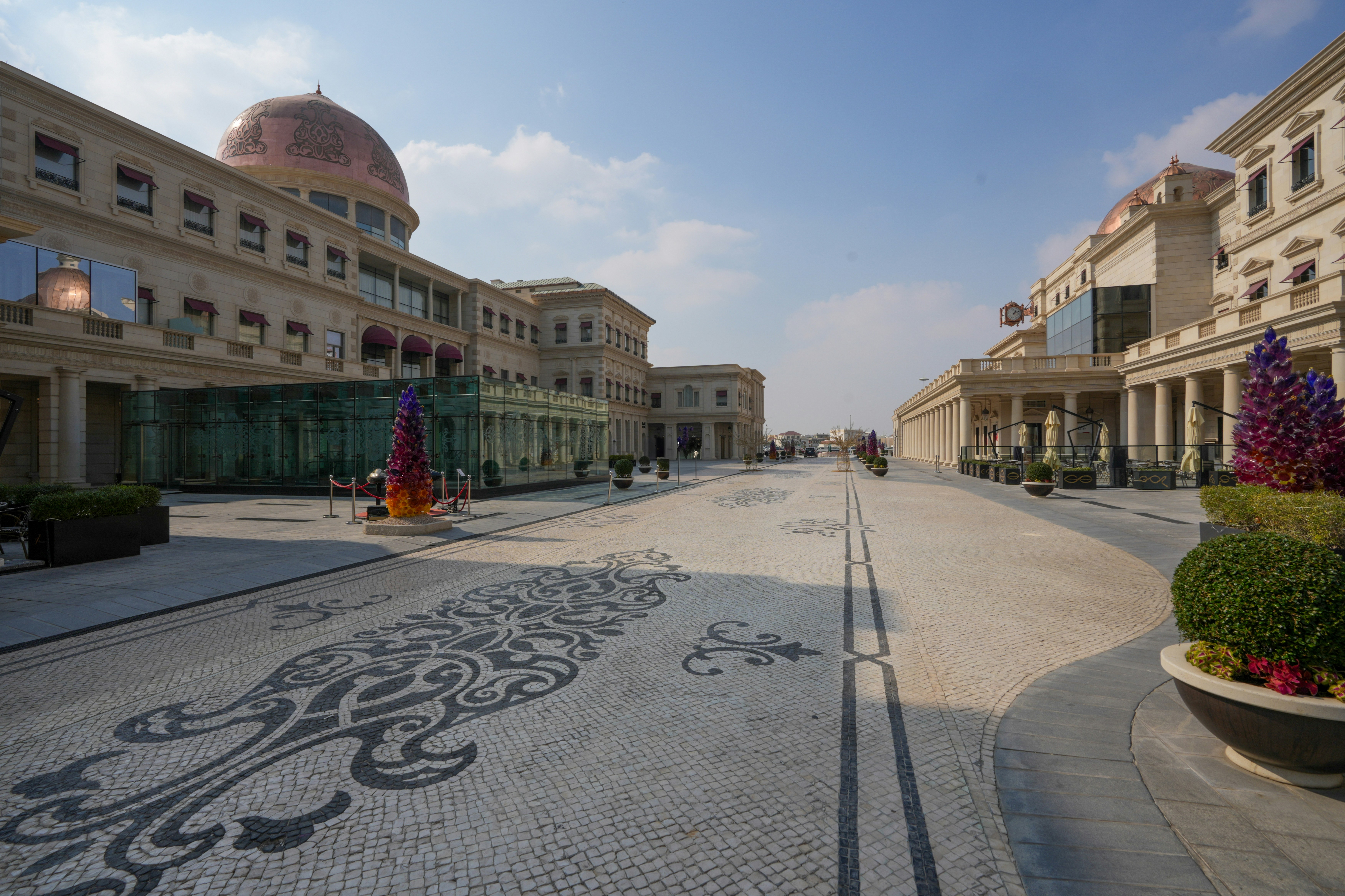 Souq alleyway in Doha, Qatar