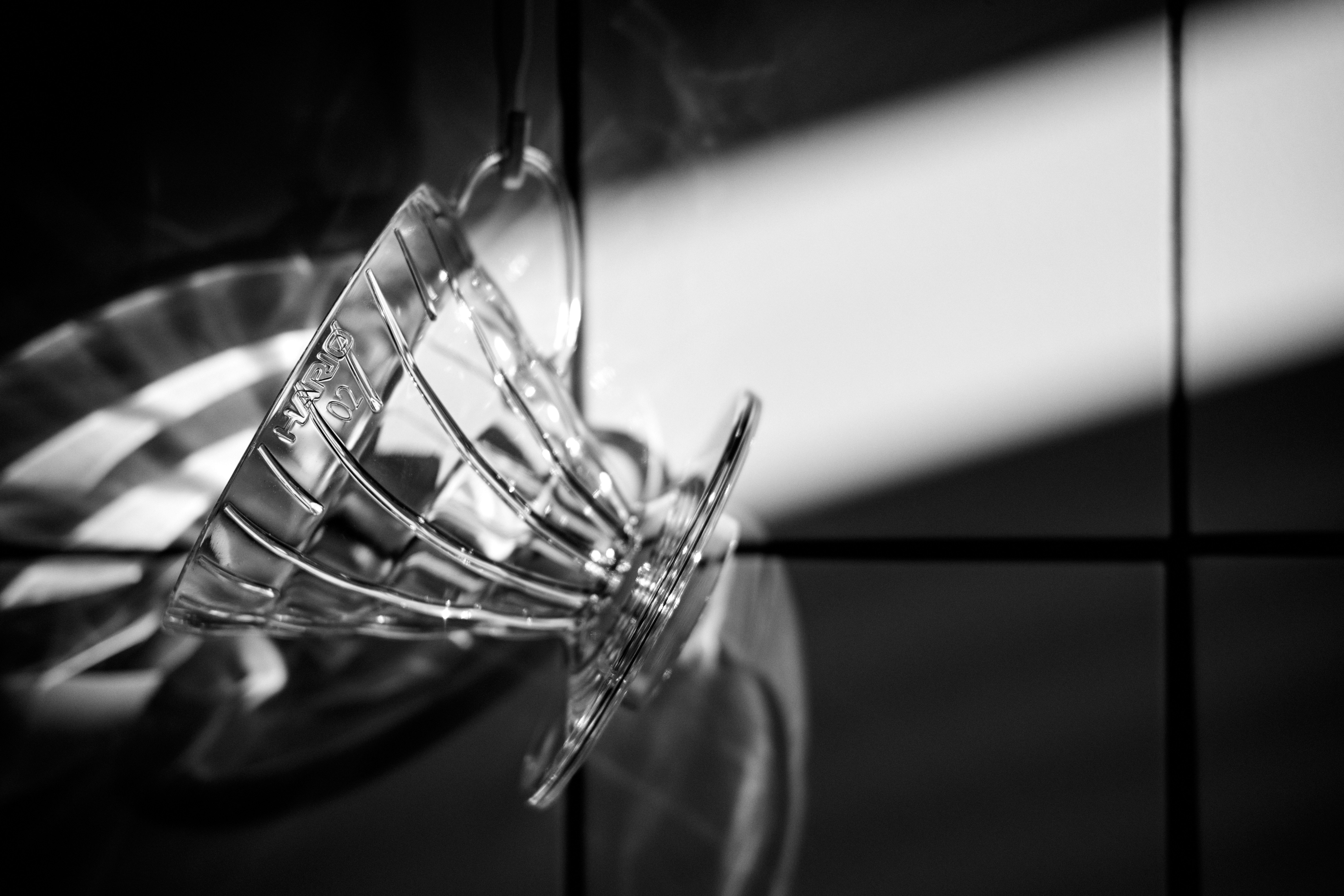 A close up of a wine glass on a table