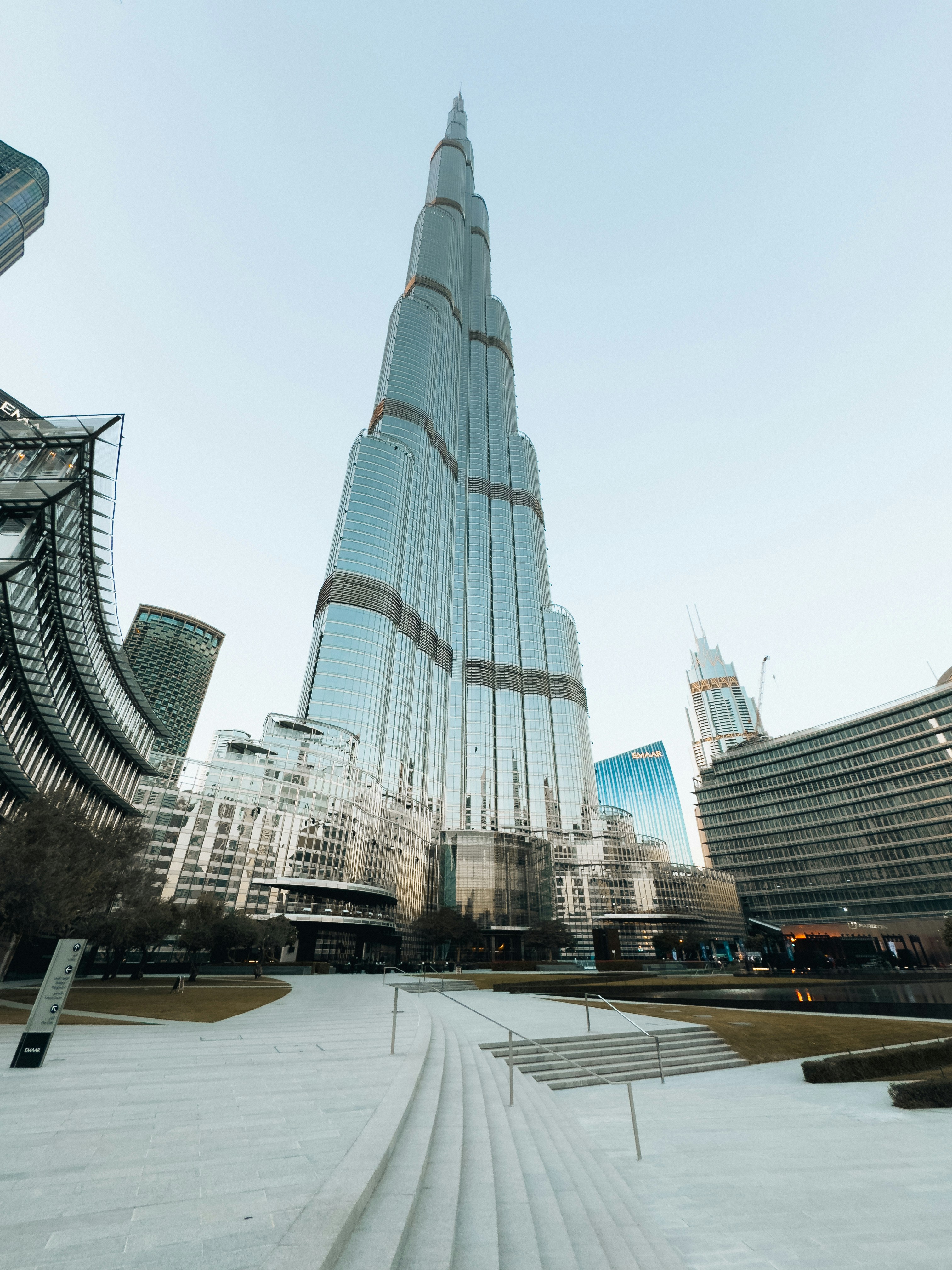 View of Burj Khalifa in Dubai — Stock Editorial Photo © ymgerman #230798010, image size:3000x4000