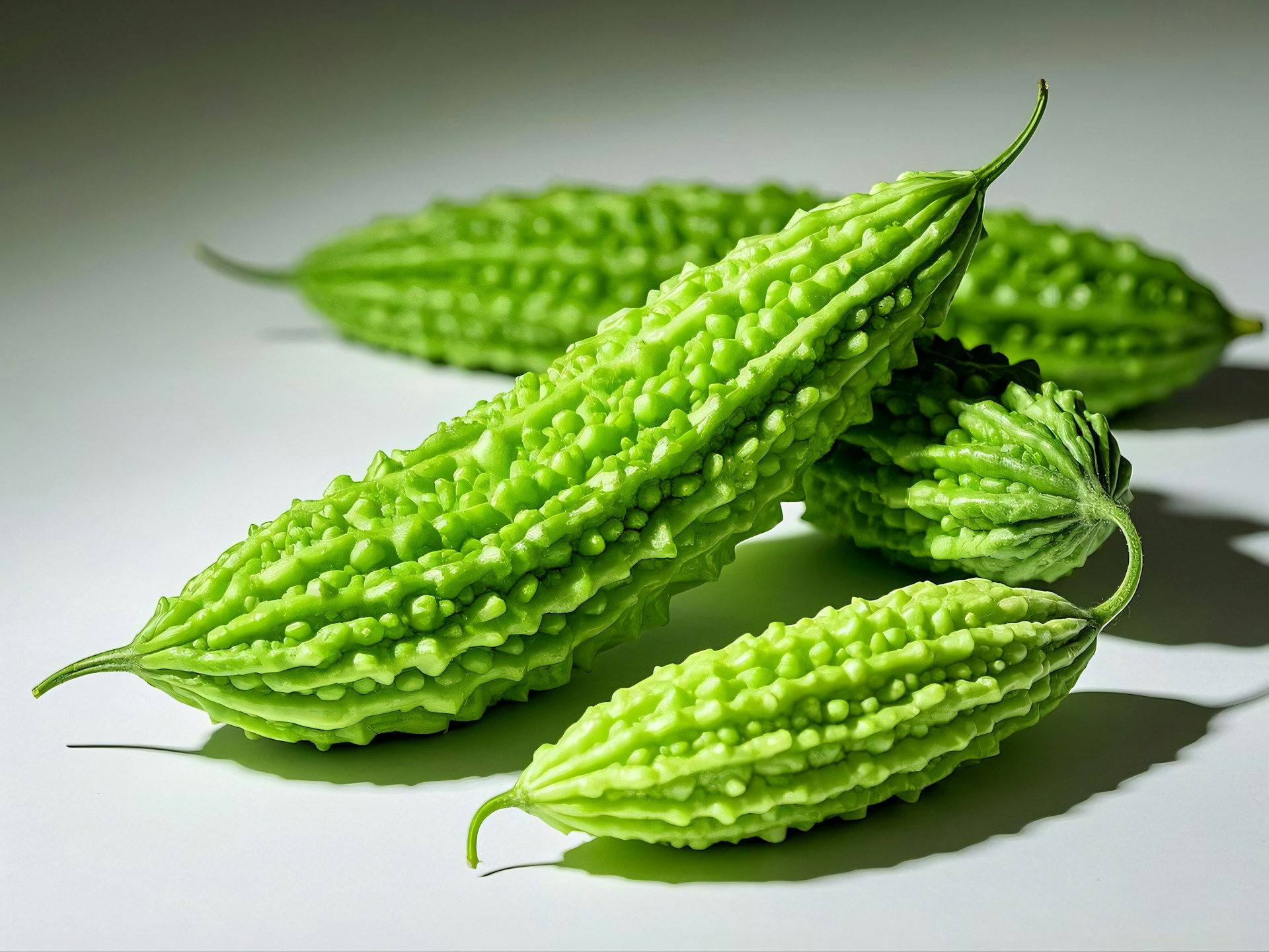 A pile of green peas sitting on top of a white table