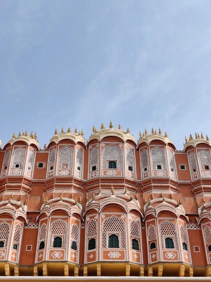 Hawa Mahal detail Jaipur