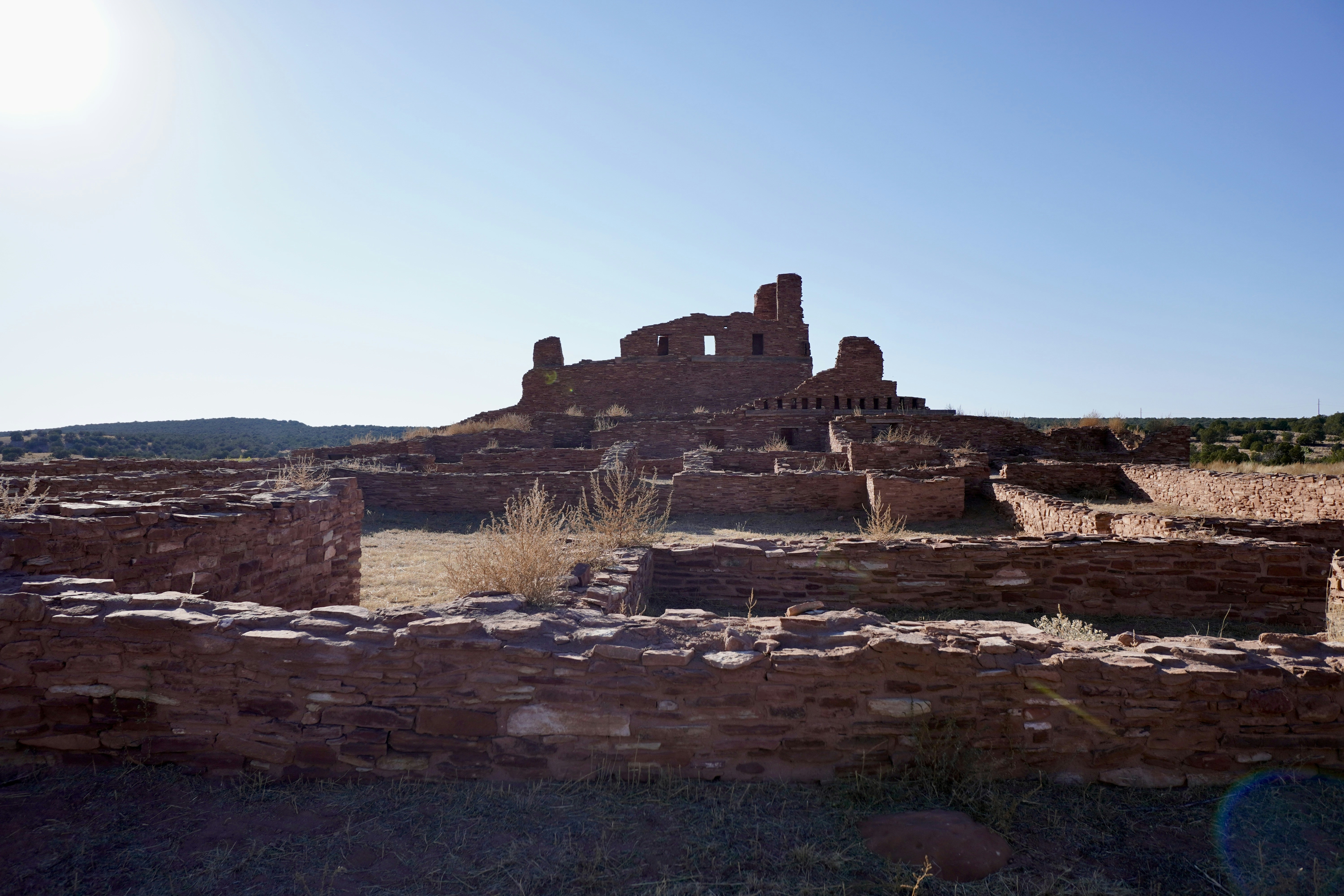 Stop image for Santa Fe to Monument Valley: 3-Day Desert Journey - A picture of a building in the middle of nowhere -  in Southwest USA - Photo by Brett Wharton on Unsplash