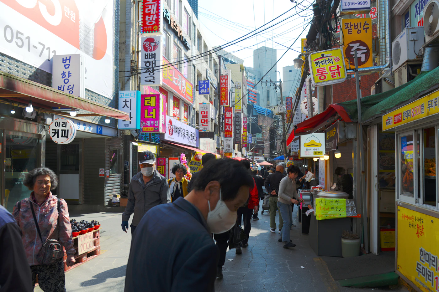 釜山購物街景實拍