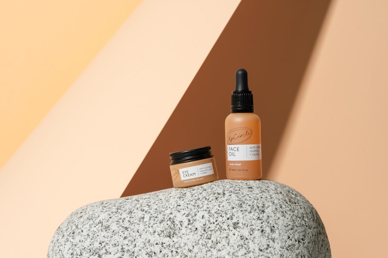 An eco-conscious beauty routine featuring reusable tools and refillable containers.