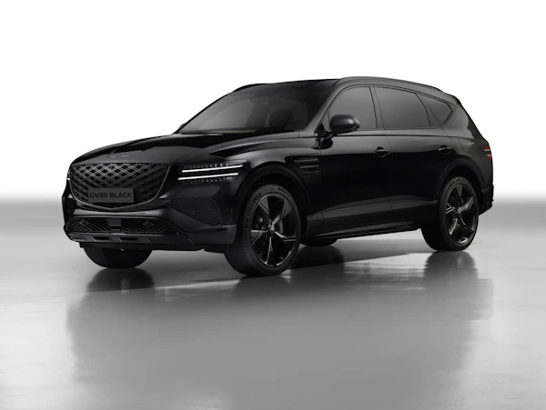 Black large SUV