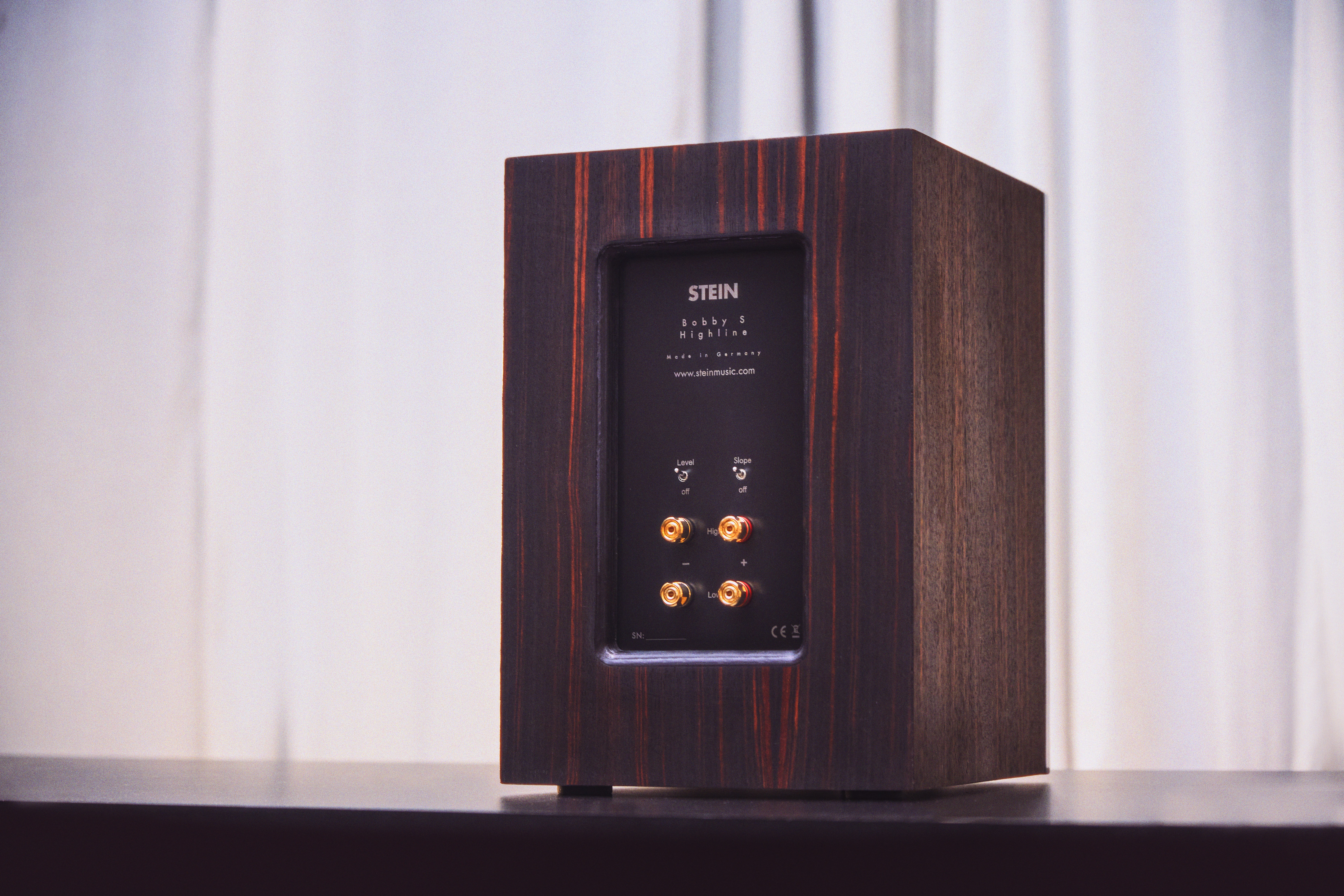 A wooden box sitting on top of a table