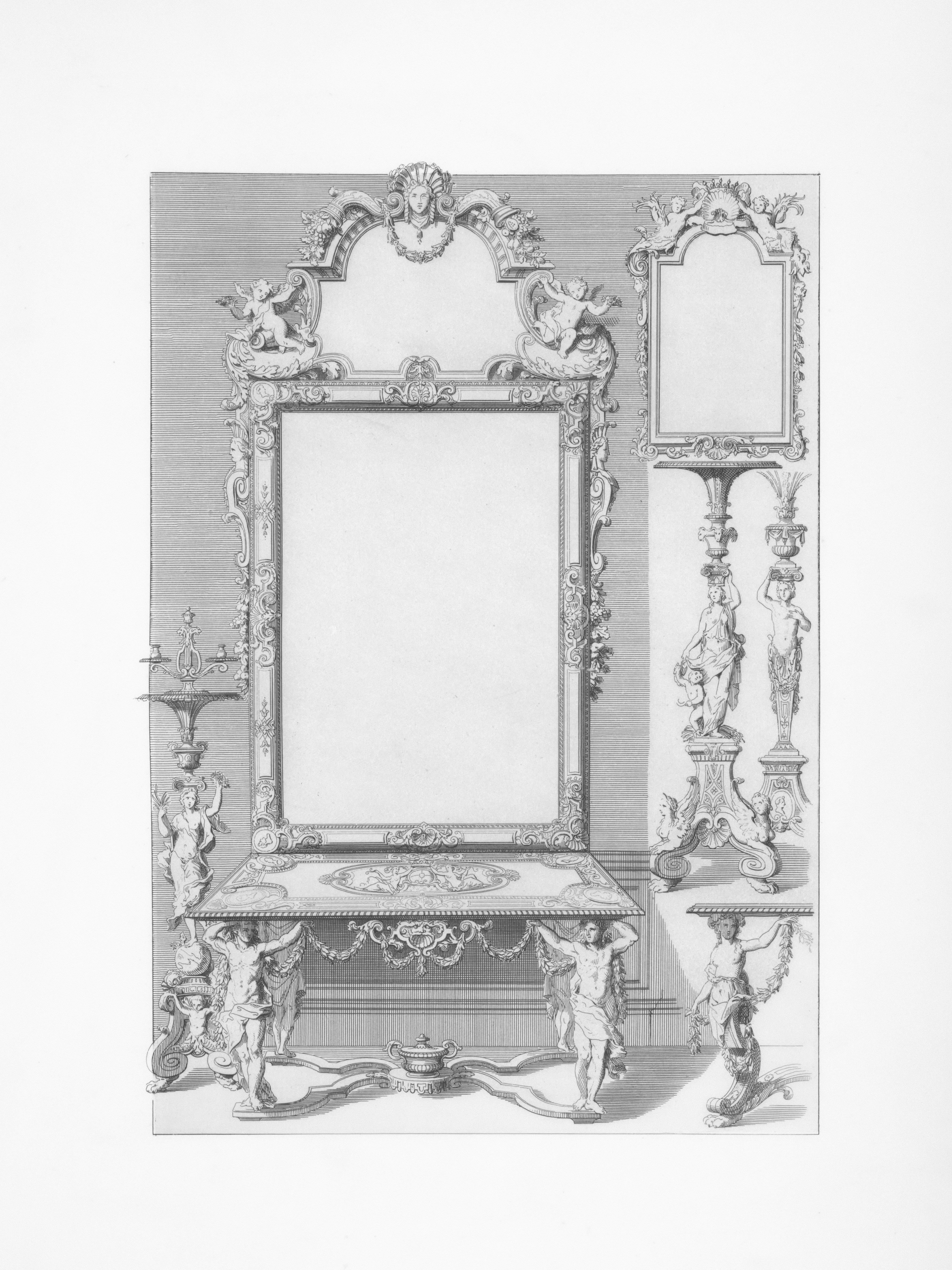 An embalming table in a mortuary setting