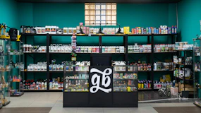 A store filled with lots of shelves filled with items