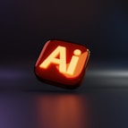 The adobe logo is displayed on a dark background