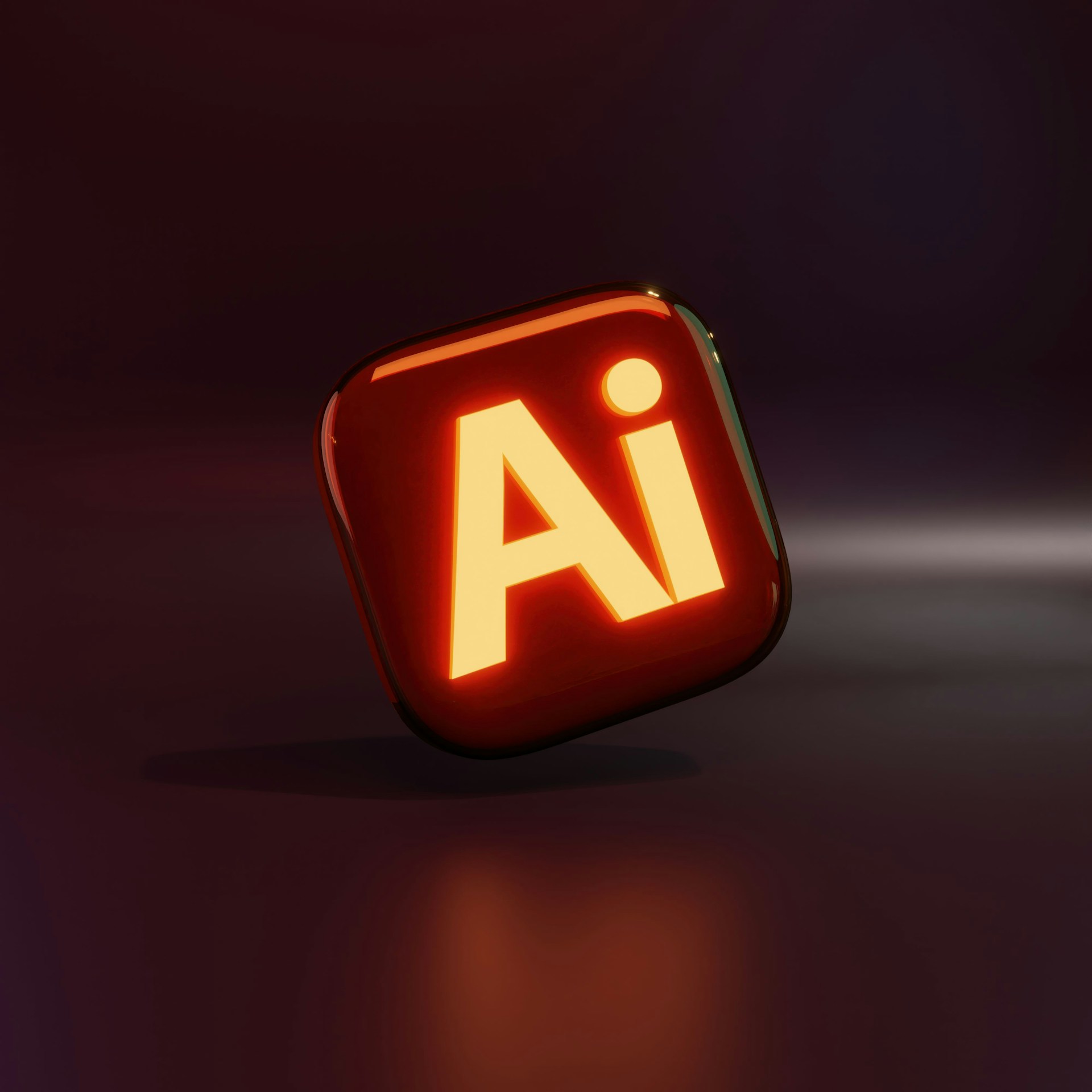An adobe logo is shown on a dark background