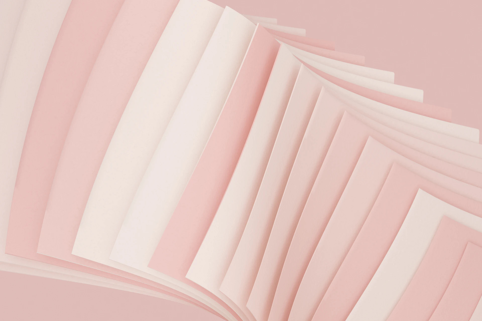 A close up of a pink and white wall