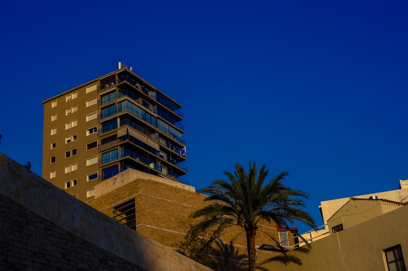 Architectural details of modern building