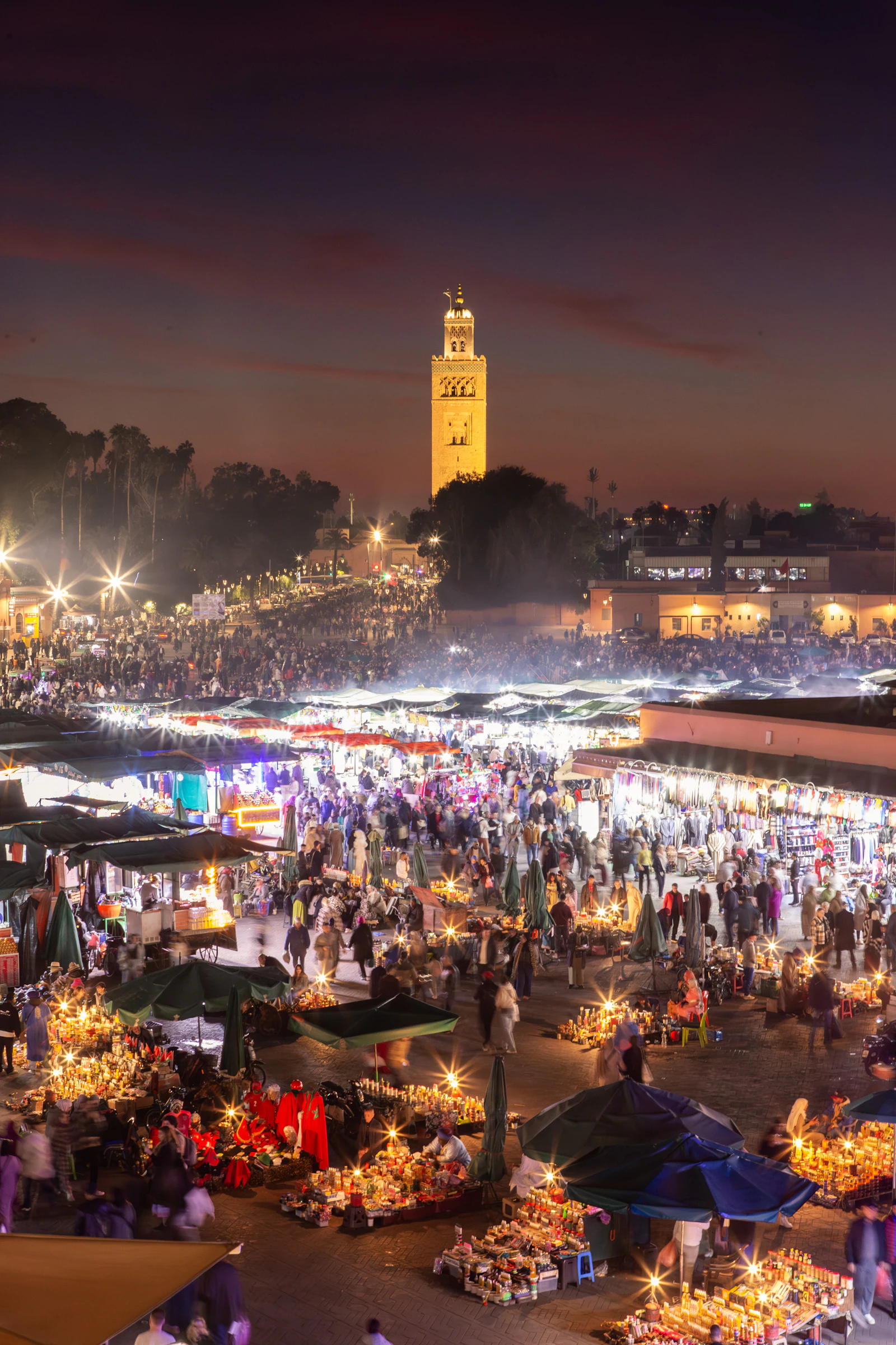 Jemaa el-Fnaa night market