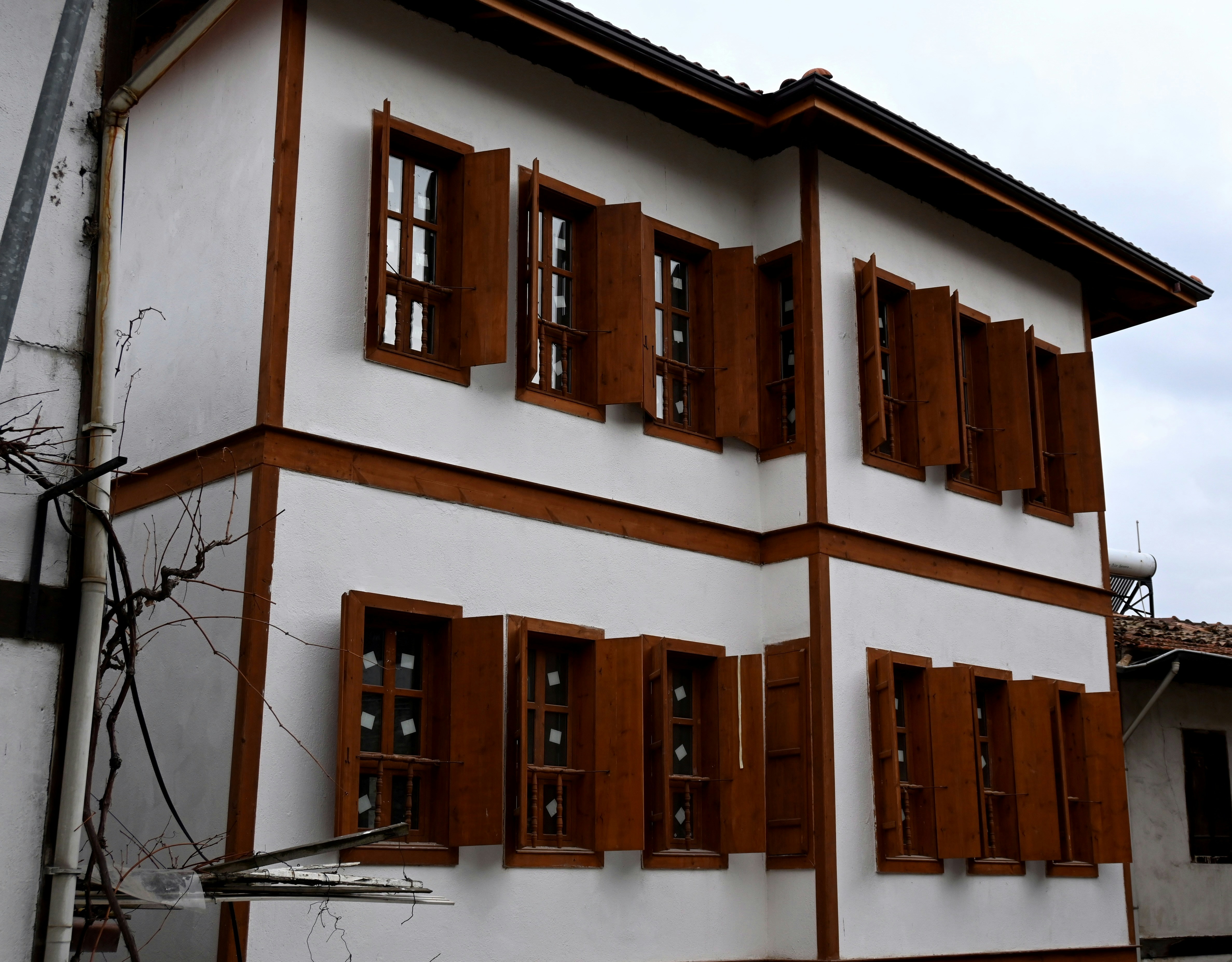 Safranbolu, Turkey - Traditional House with windows / Safranbolu