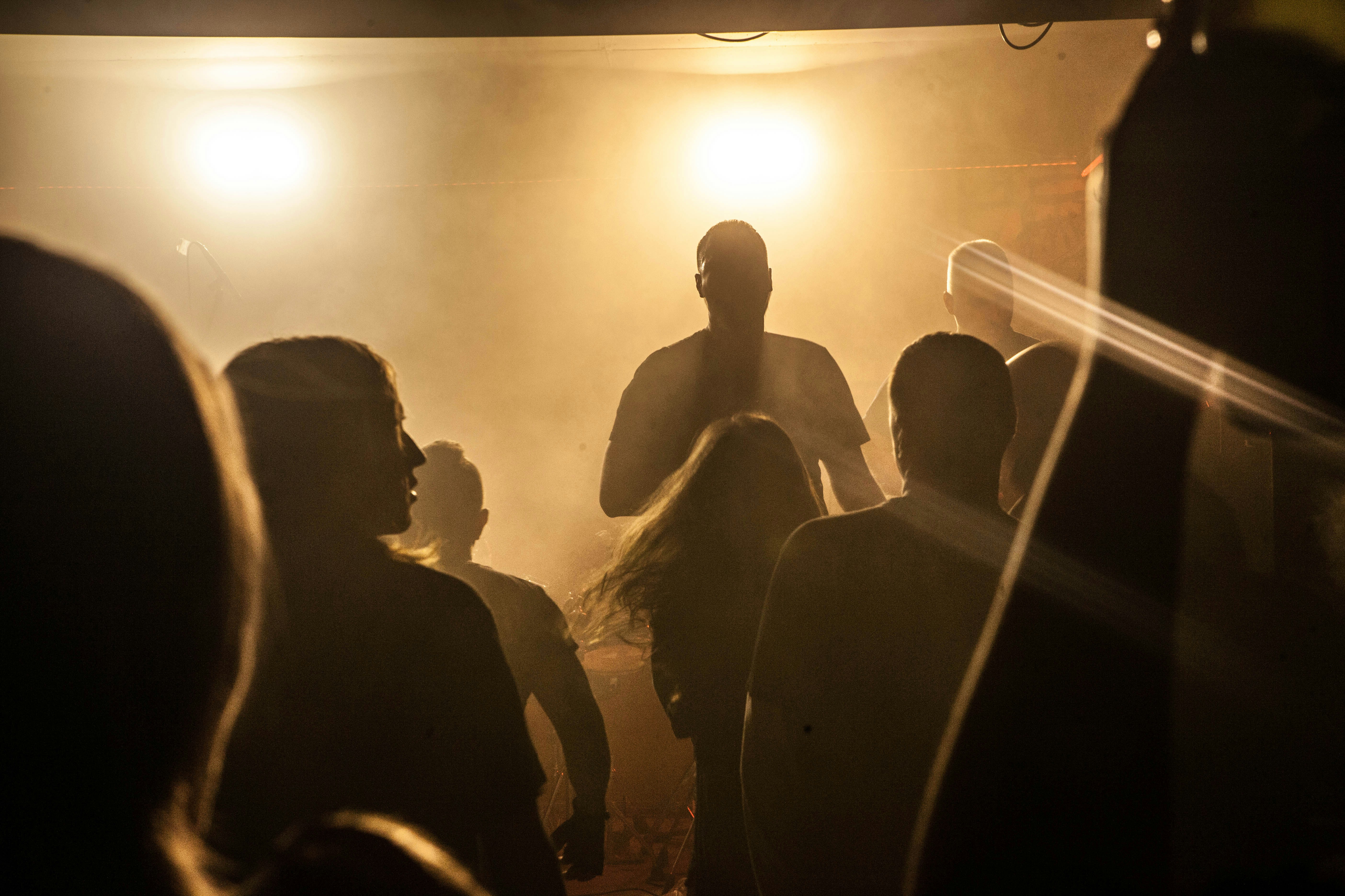 Stage lighting setup