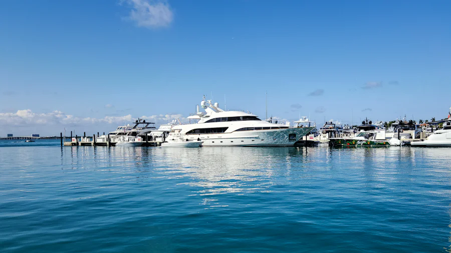Miami yacht