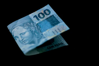 A close up of a one hundred euros bill