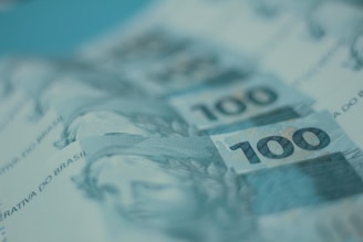 A close up of a hundred dollar bill