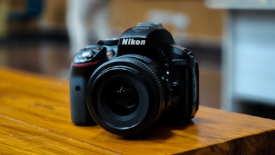 imagen de una camara nikon d5100