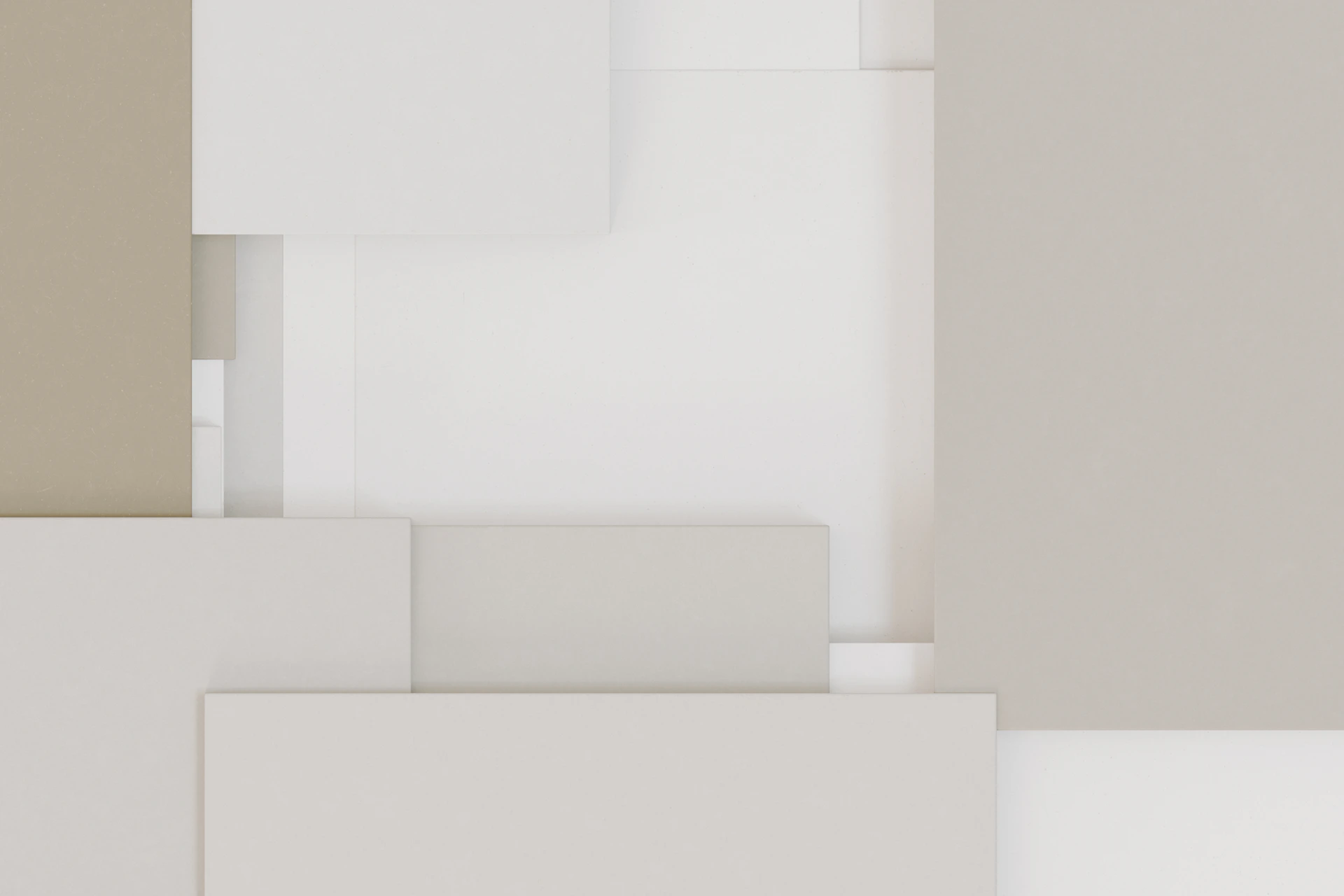A white vase sitting on top of a white shelf