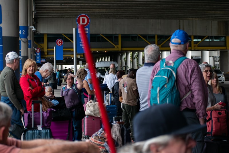 Chinese tourists, airport terminal, Tokyo street crowd, luggage carousel