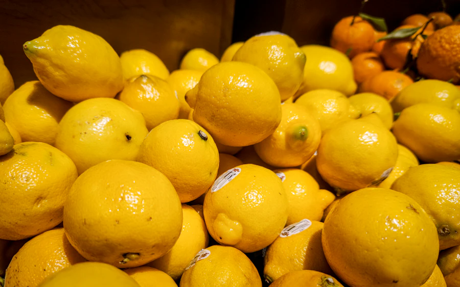 Fresh Indian lemons