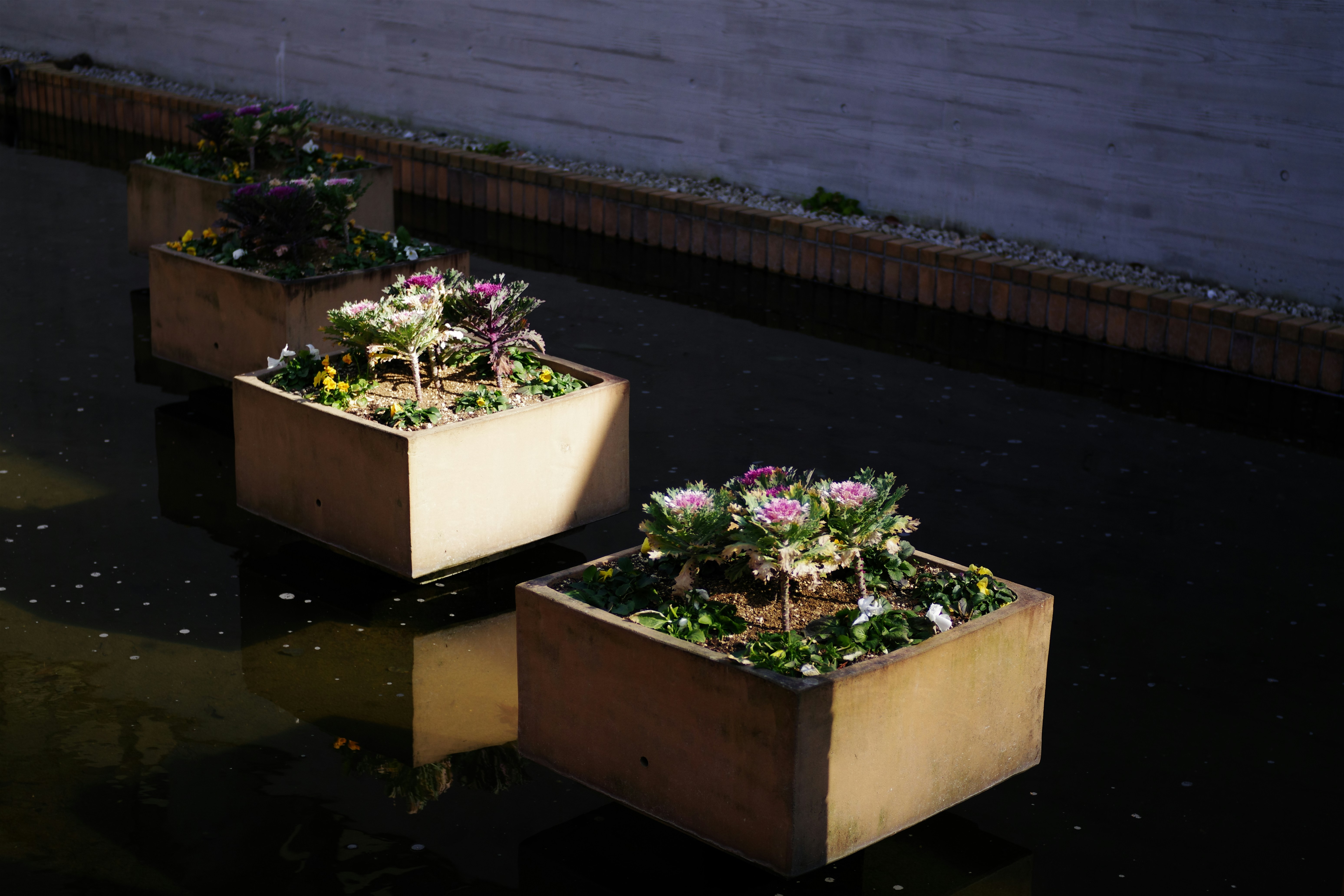 Floating raft hydroponics