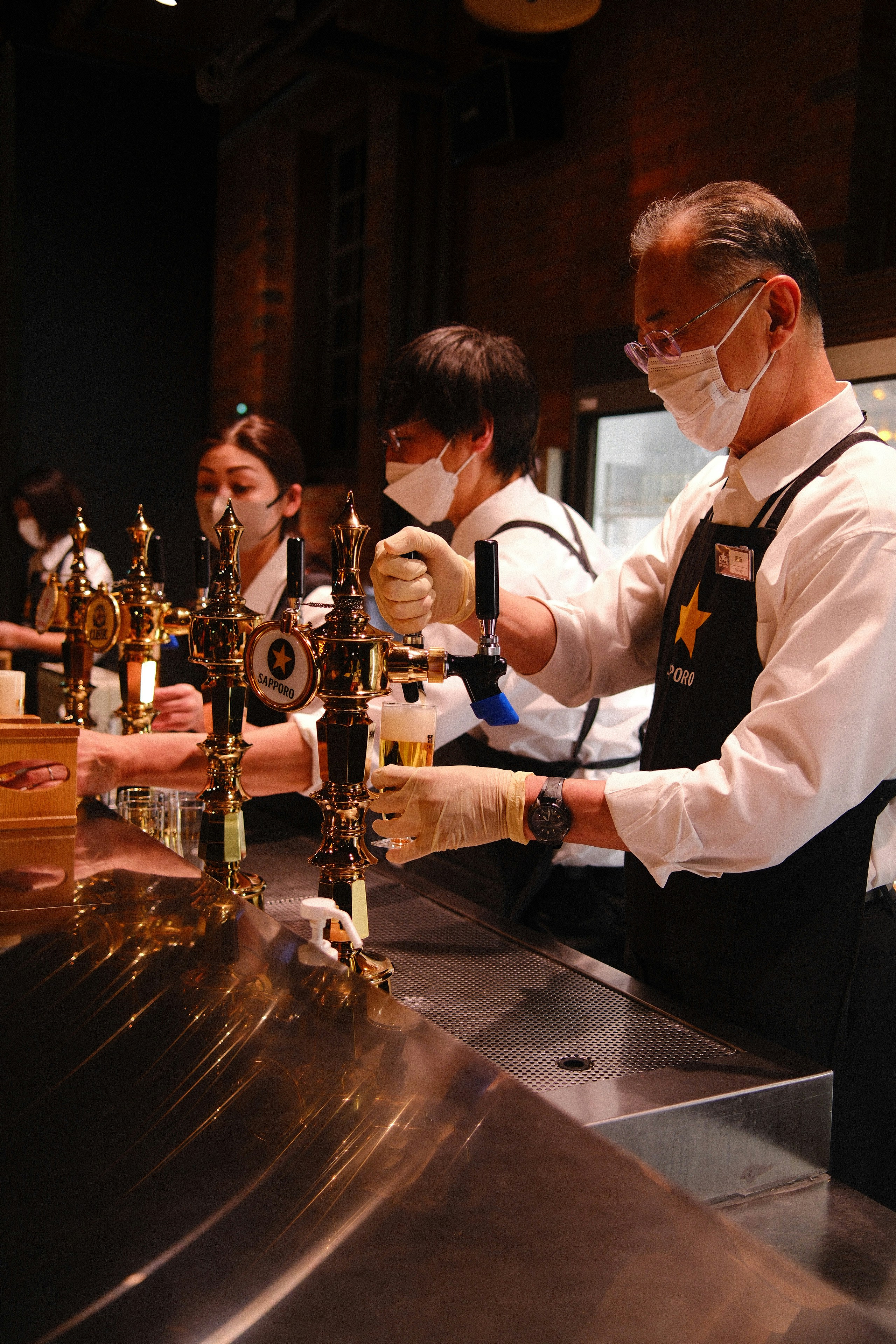 Modern Japanese craft brewery
