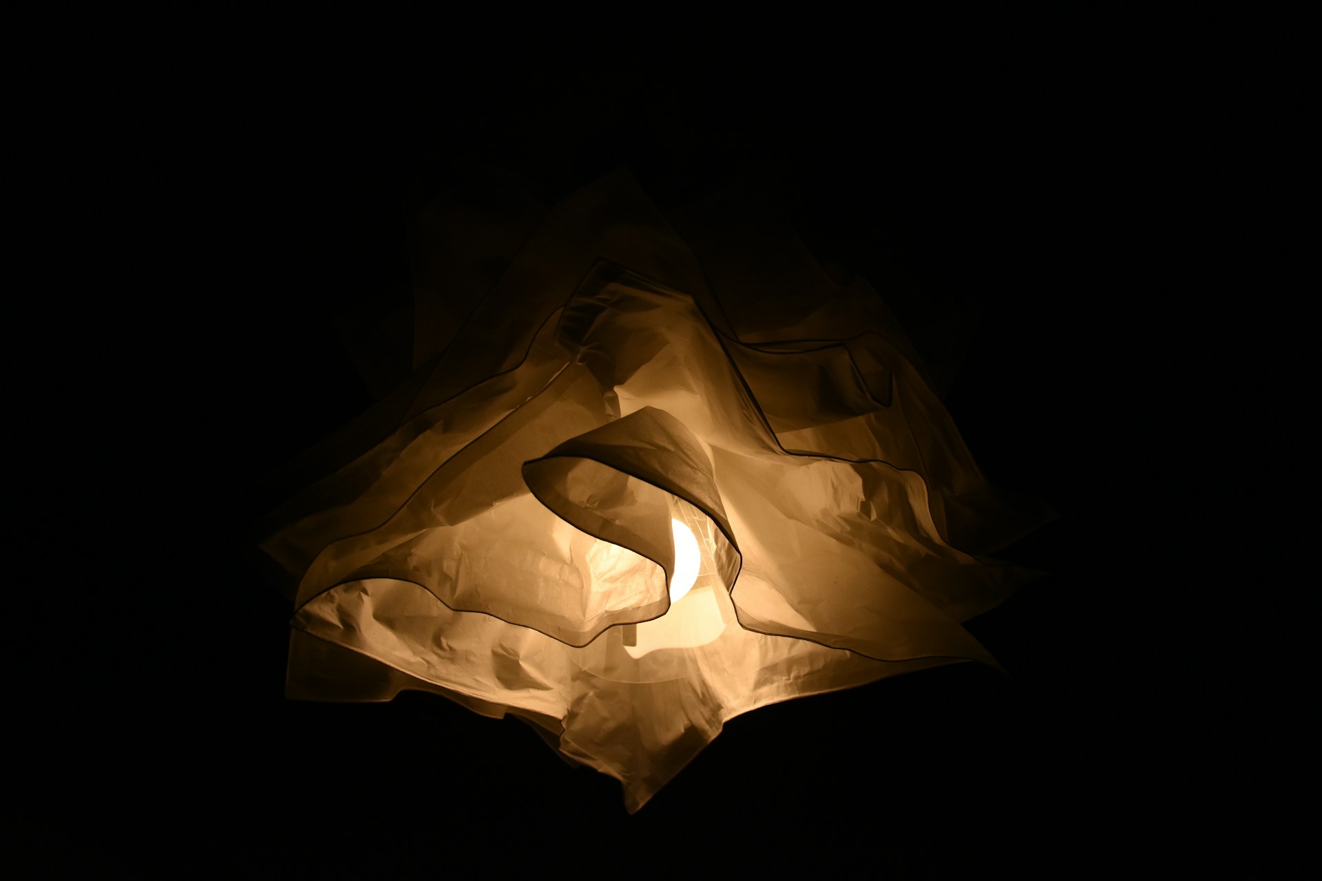 A light that is on in the dark