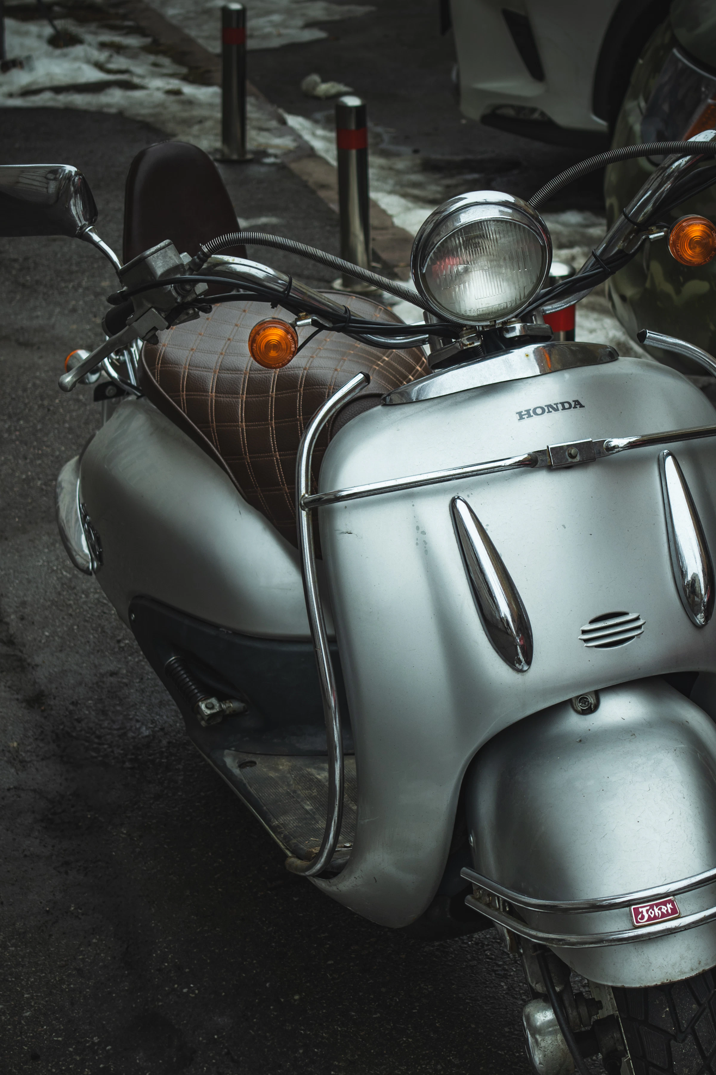 Scooty parked on a Prayagraj street — Dr Scooty doorstep repair service