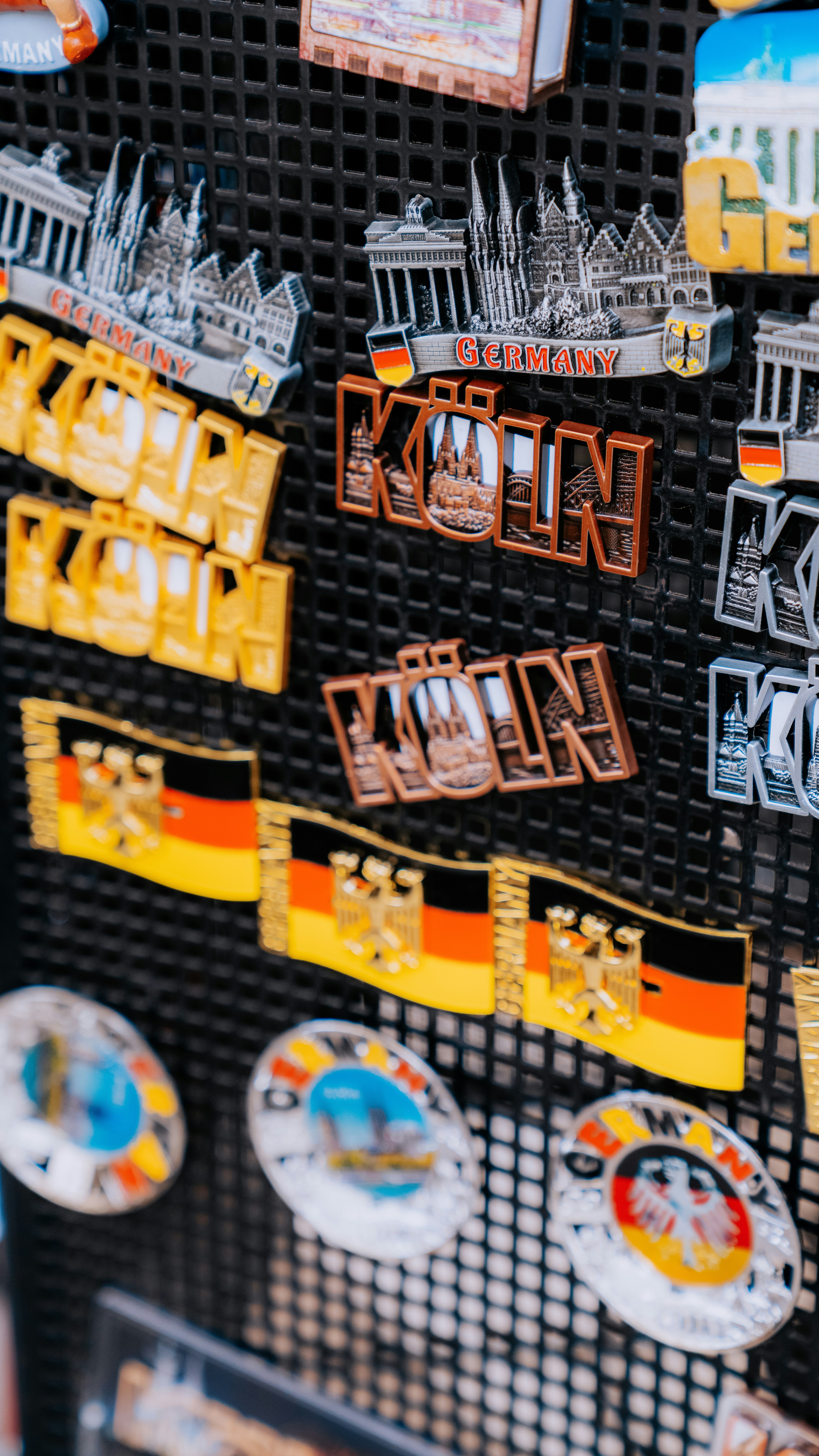 Magnete und Souvenirs aus Deutschland.