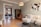 A stylish living room with modern decor.