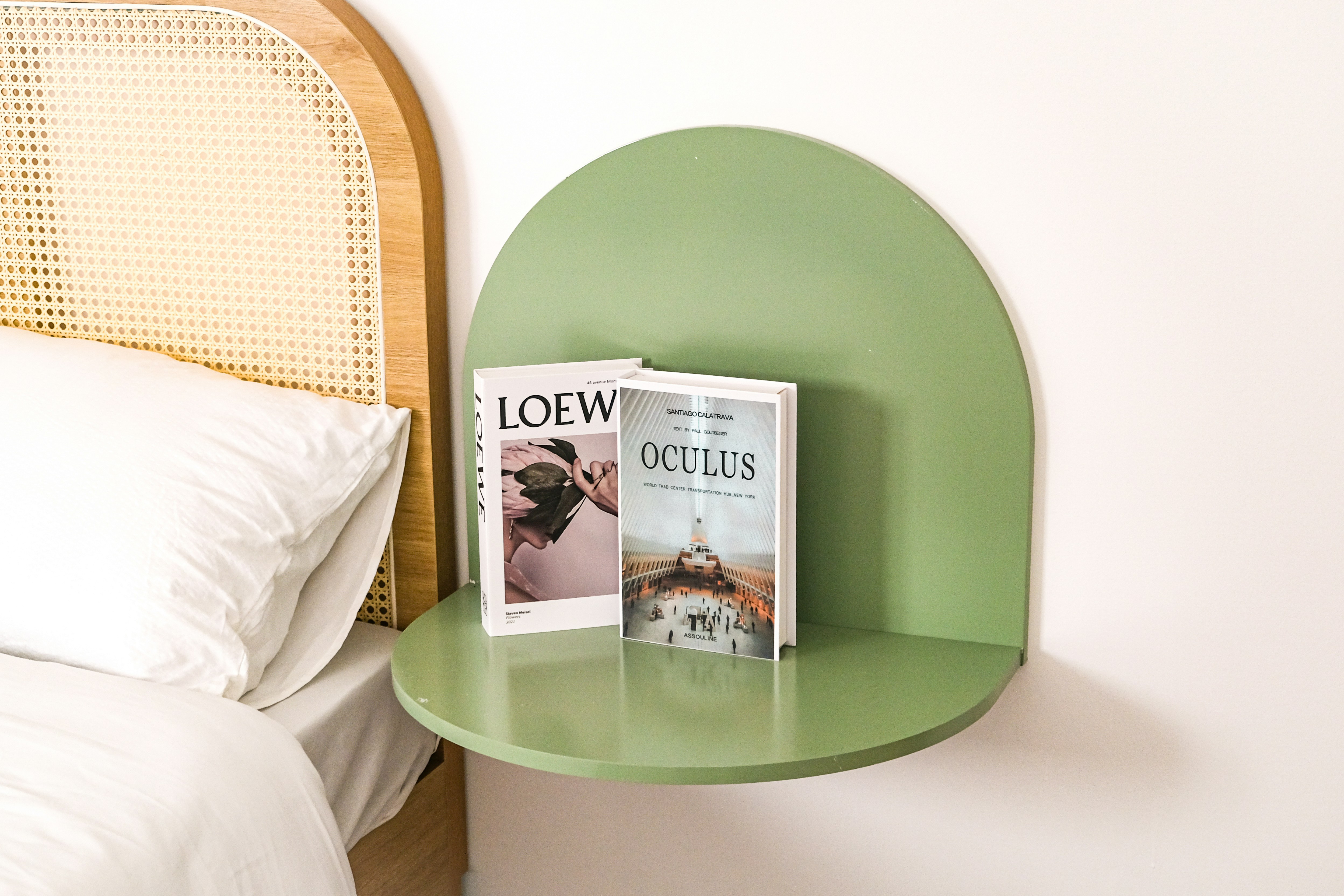 Bohemian bedside styling