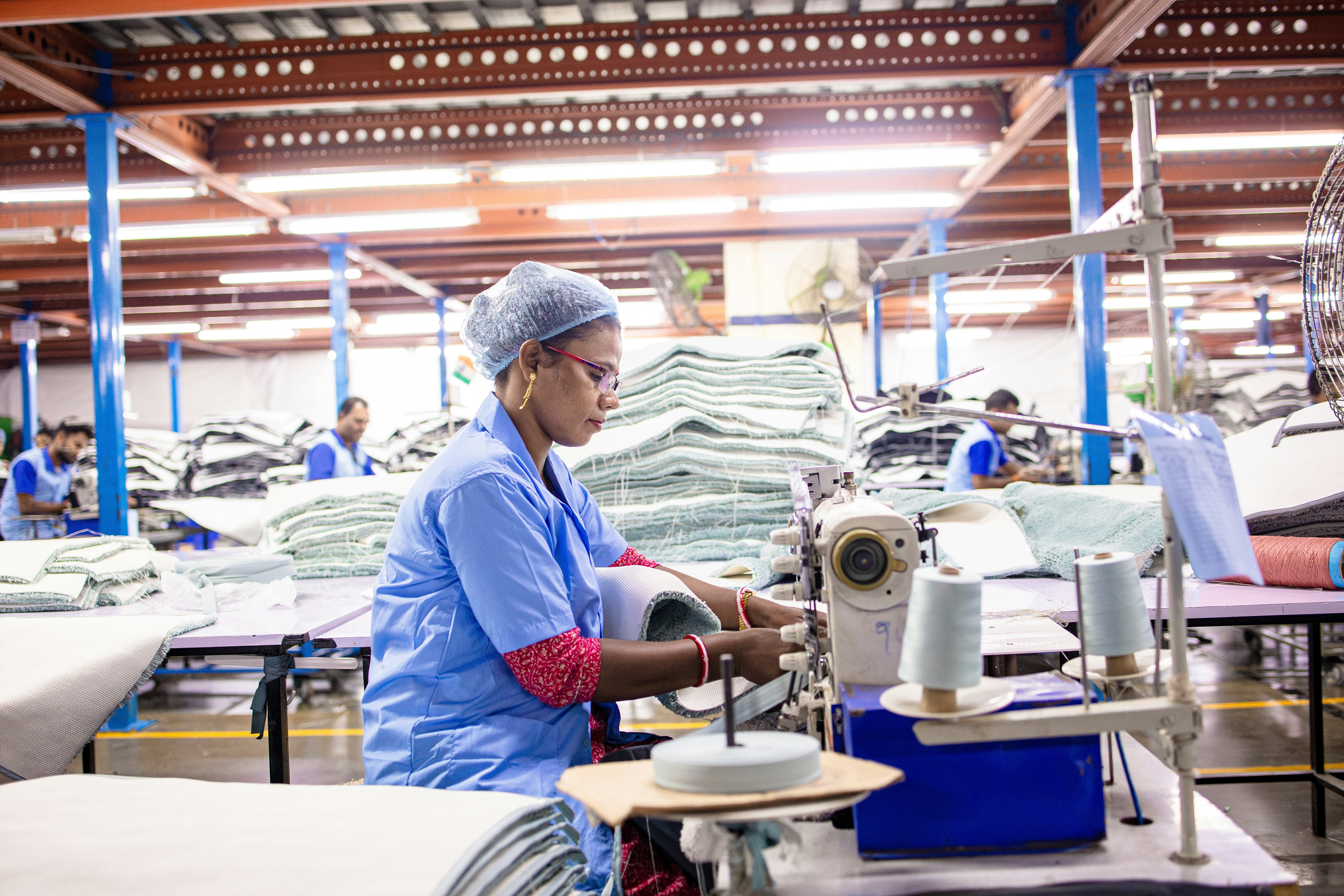 Çadır ve branda panel üretim operasyonu