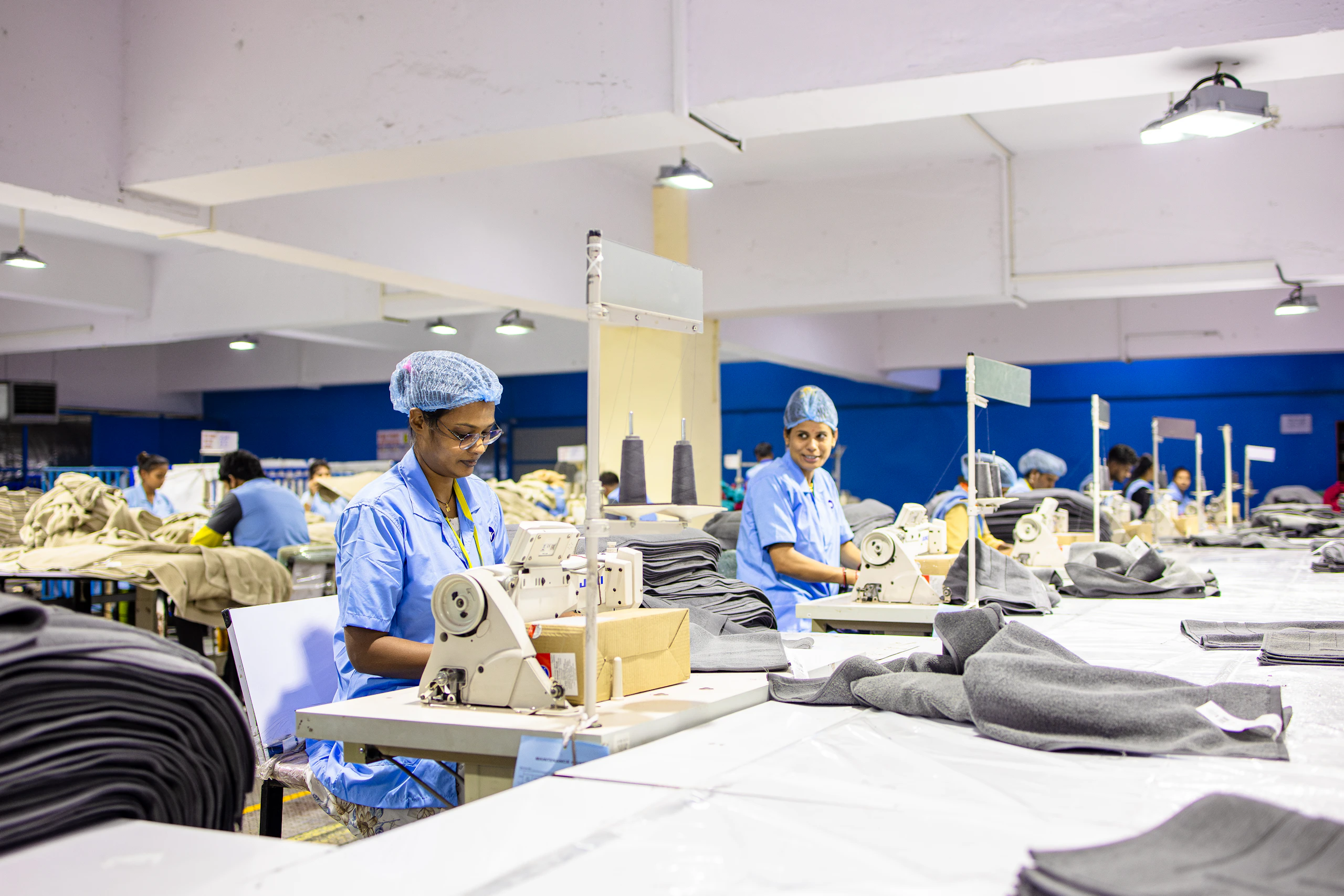 Garment Production Floor