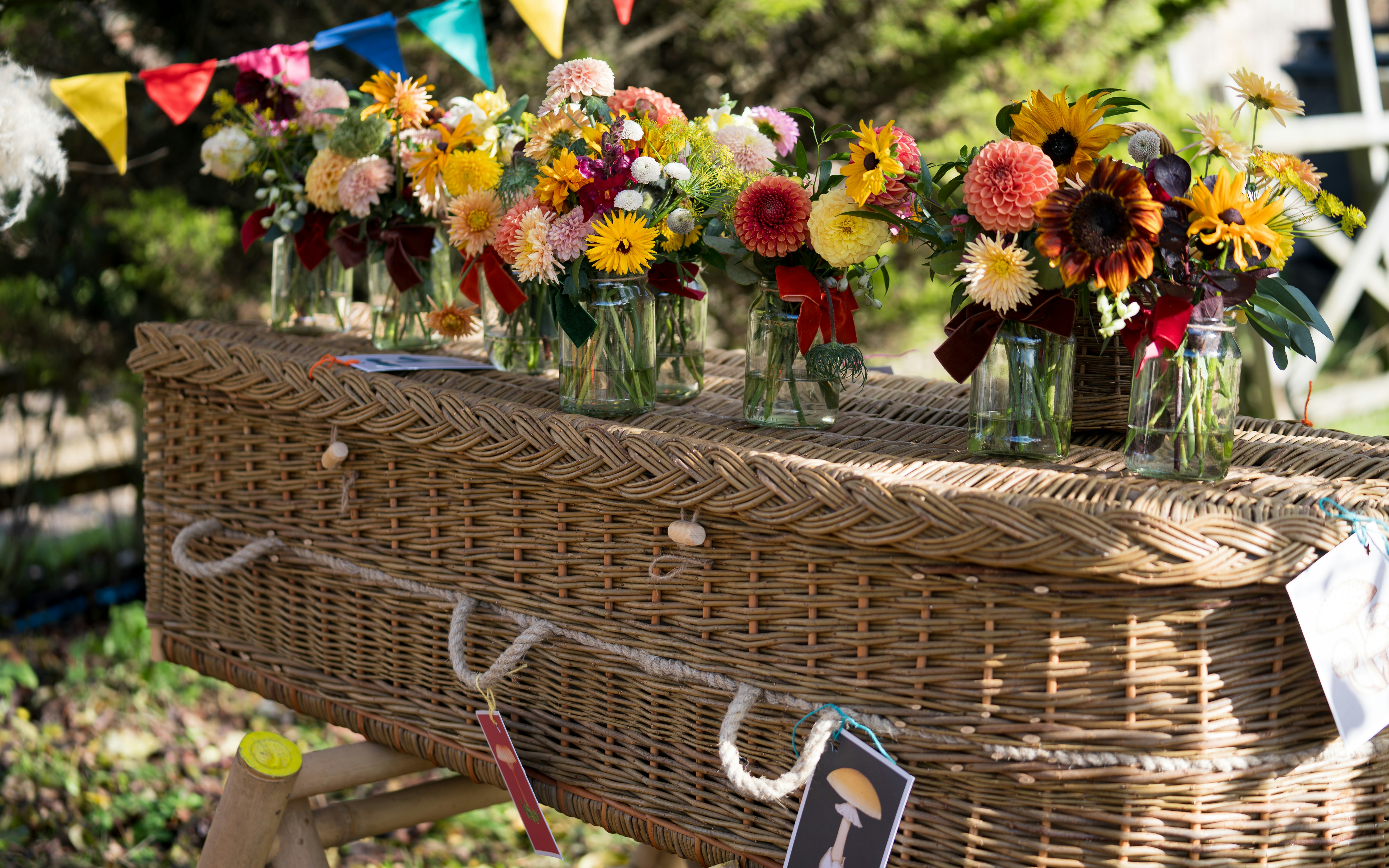 green burial site - embalming define