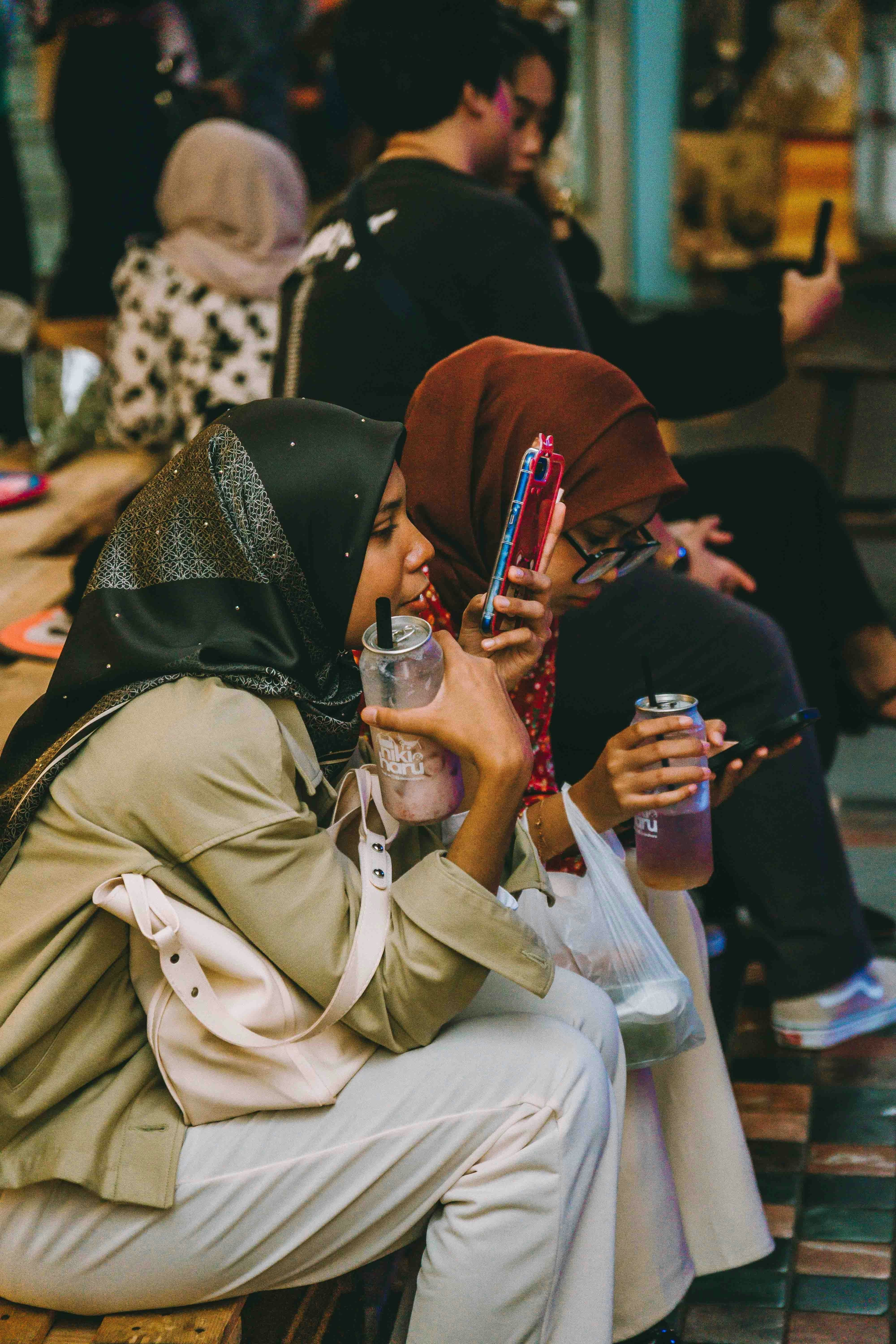 people enjoying shisha