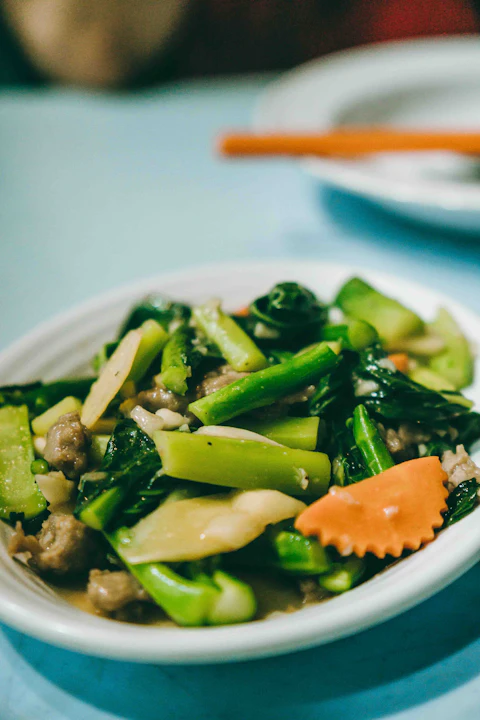 Rau muống xào tỏi