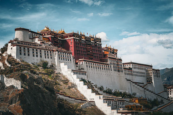 Potala Palace in Tibet