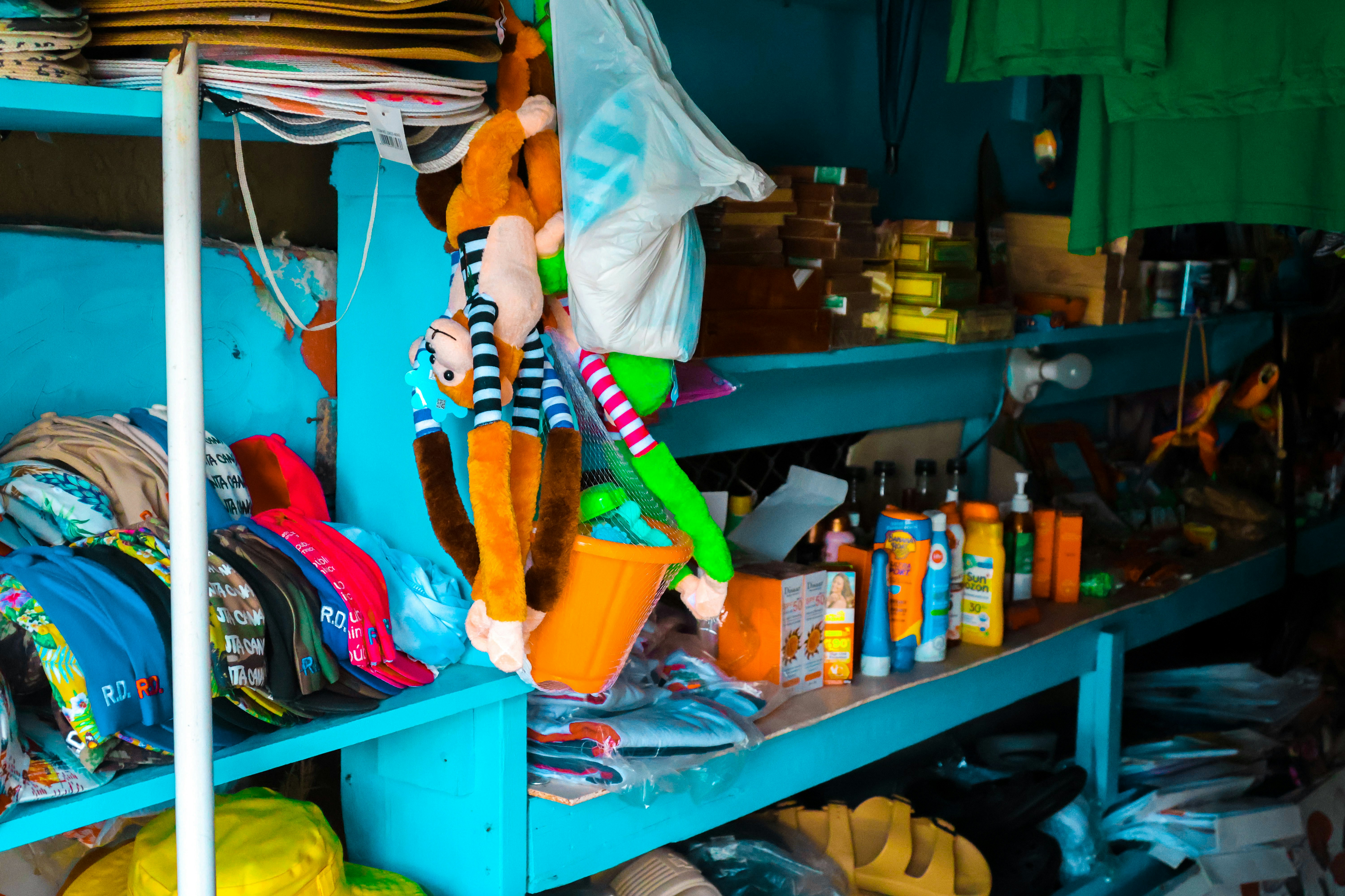 Gift shop across from bayahibe beach