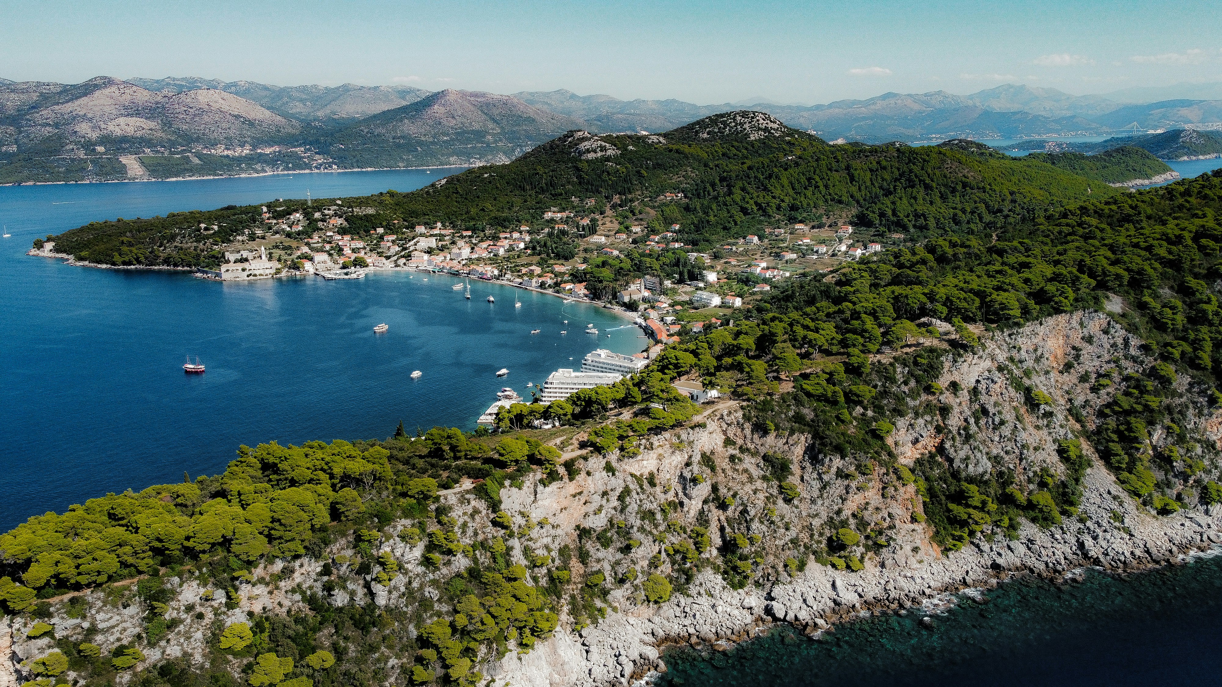 Lopud, Croatia - Lopud from distance