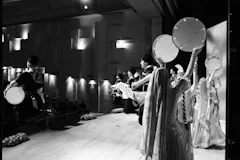 Dancers performing on stage